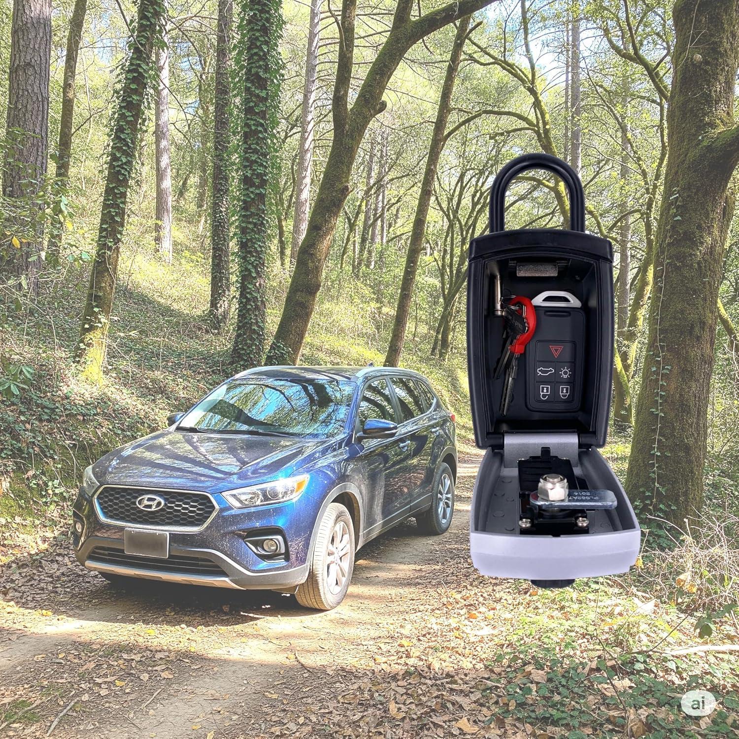 Caja de Seguridad Portátil Bosvision BV-8962S con Bolsa Faraday