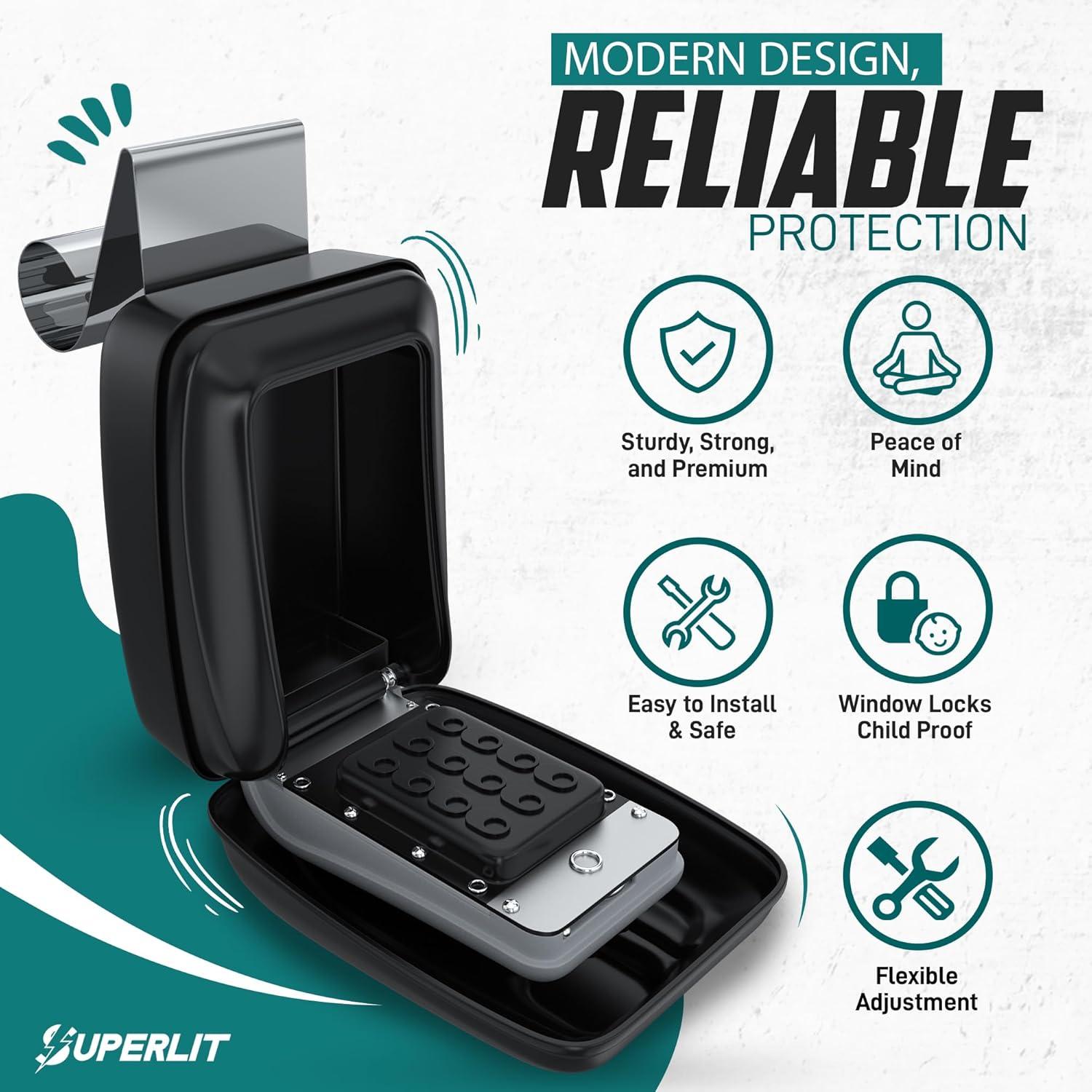 Caja de Llaves para Automóvil Superlit - Antirrobo RFID Estándar