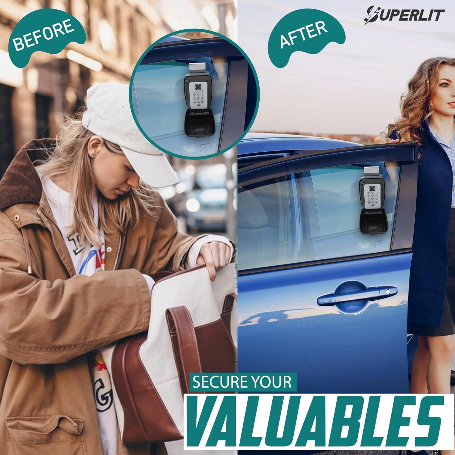 Caja de Llaves para Automóvil Superlit - Antirrobo RFID Estándar