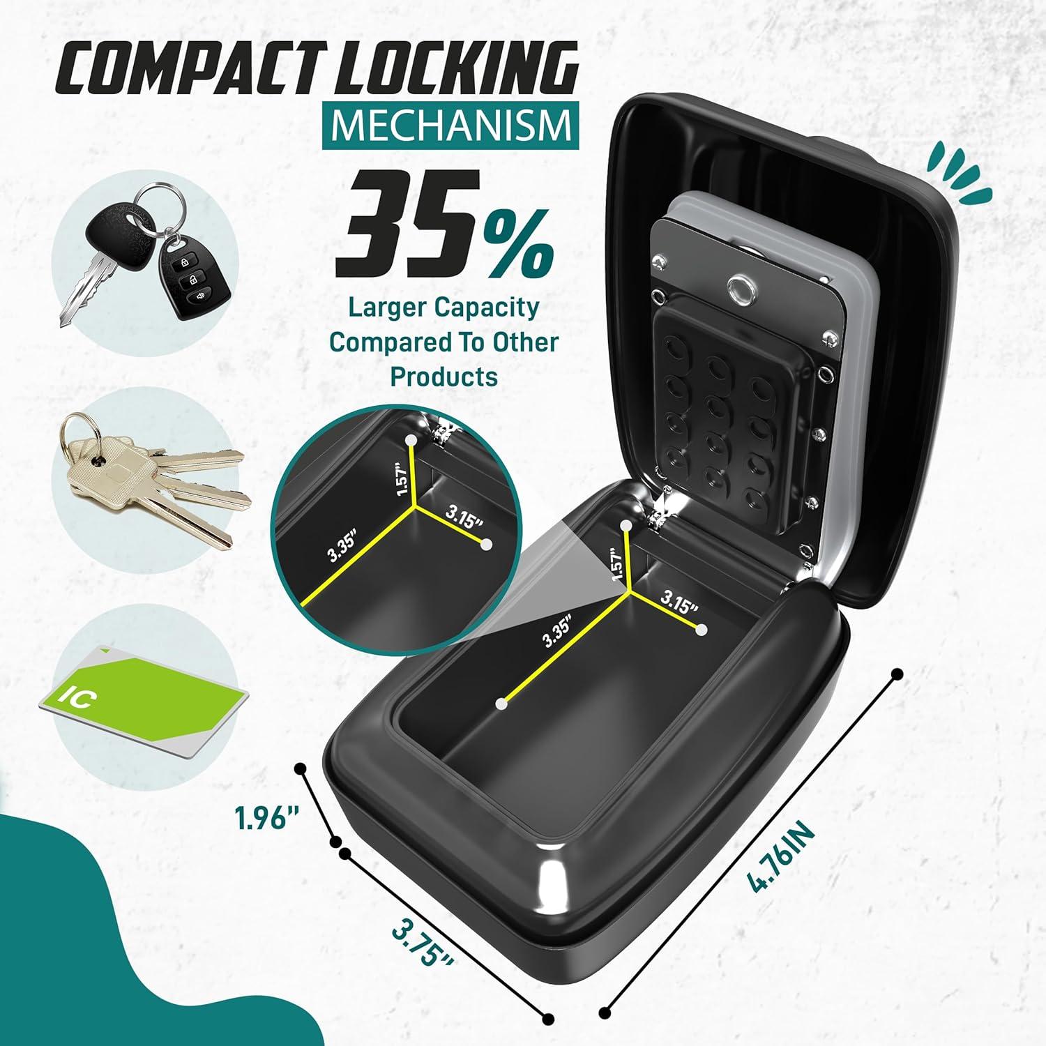 Caja de Llaves para Automóvil Superlit - Antirrobo RFID Estándar
