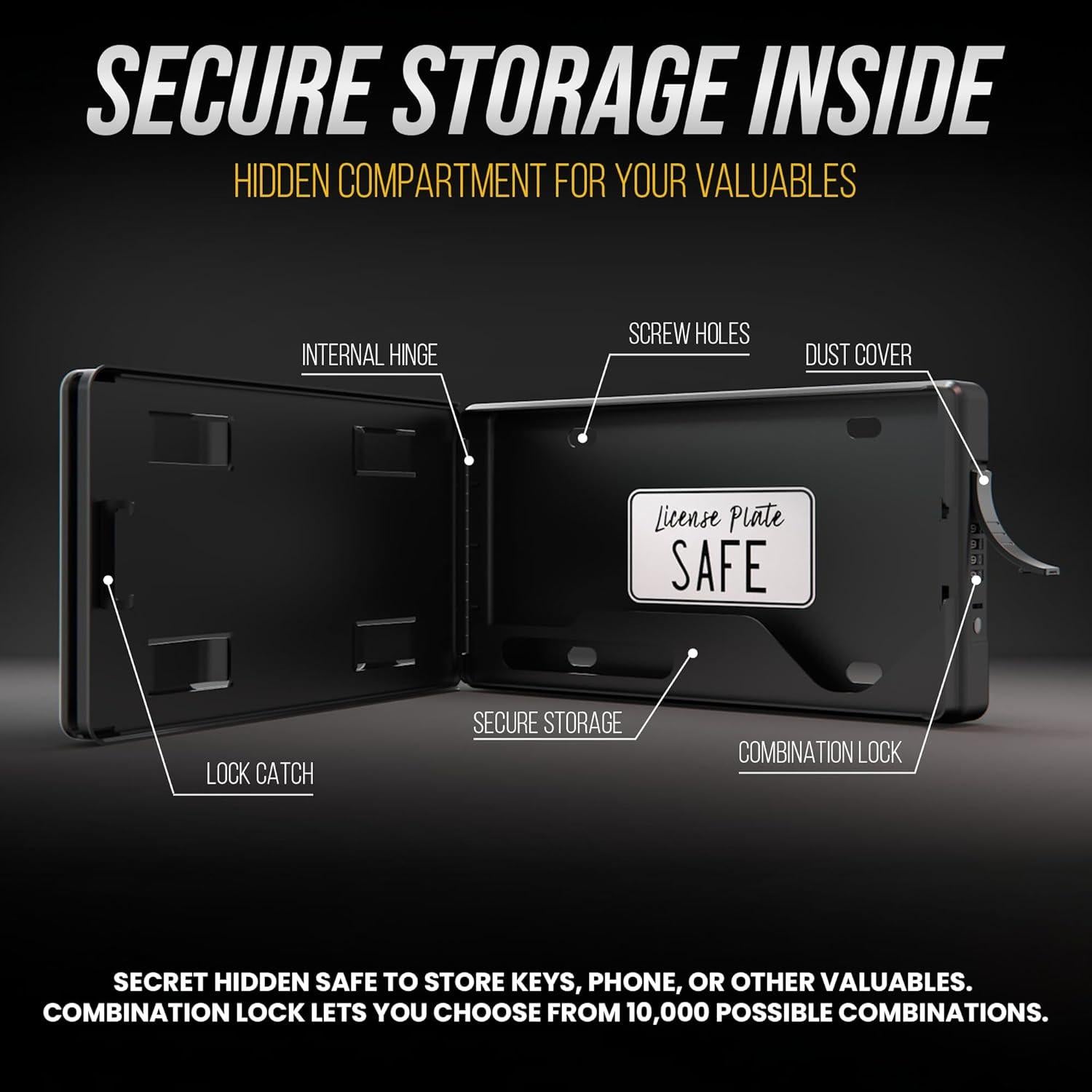 Caja Secreta Antirrobo para Llaves en Vehículos LPS001