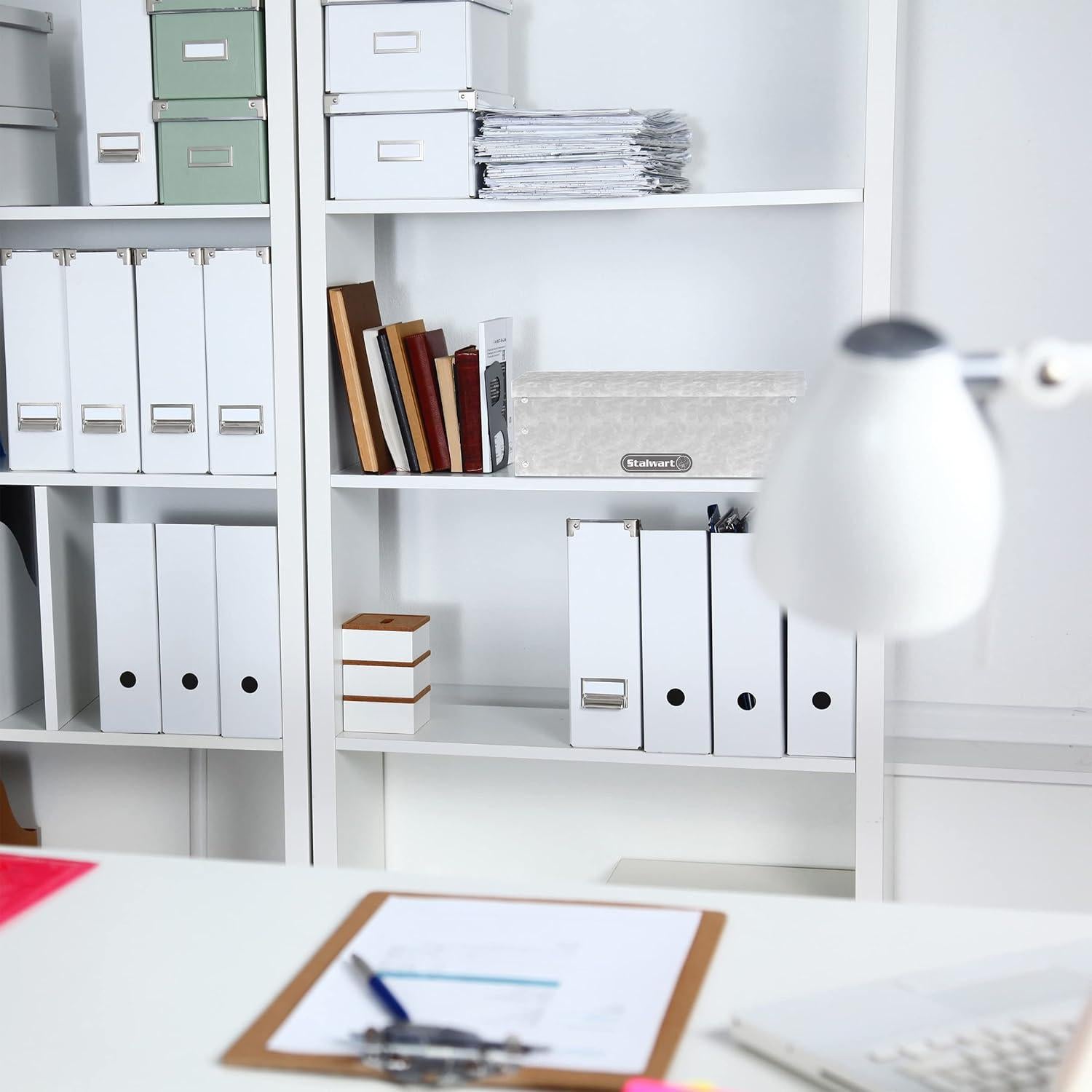 Caja de Seguridad Stalwart Plata 3.73L con Mango Plegable