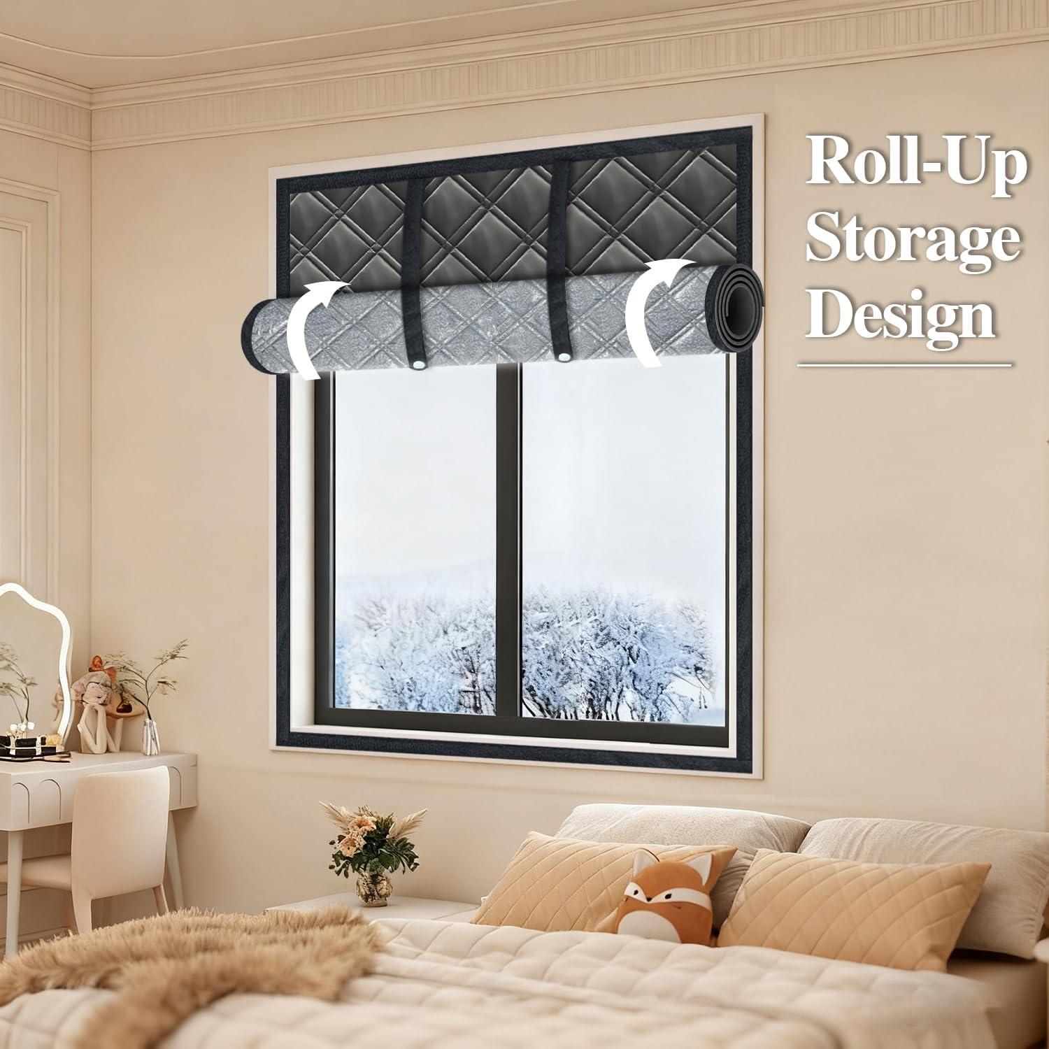 Kit Aislante de Ventanas Aozzy 170x150 cm Cubierta Térmica