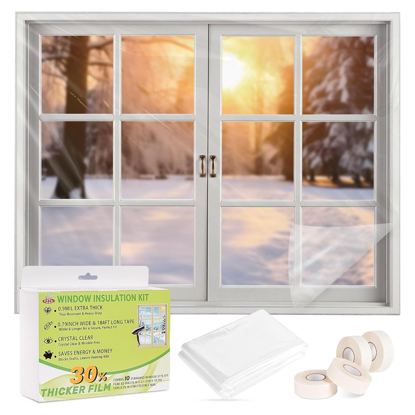 Kit Aislante de Ventanas FLYZZZ para 10 Ventanas Estándar