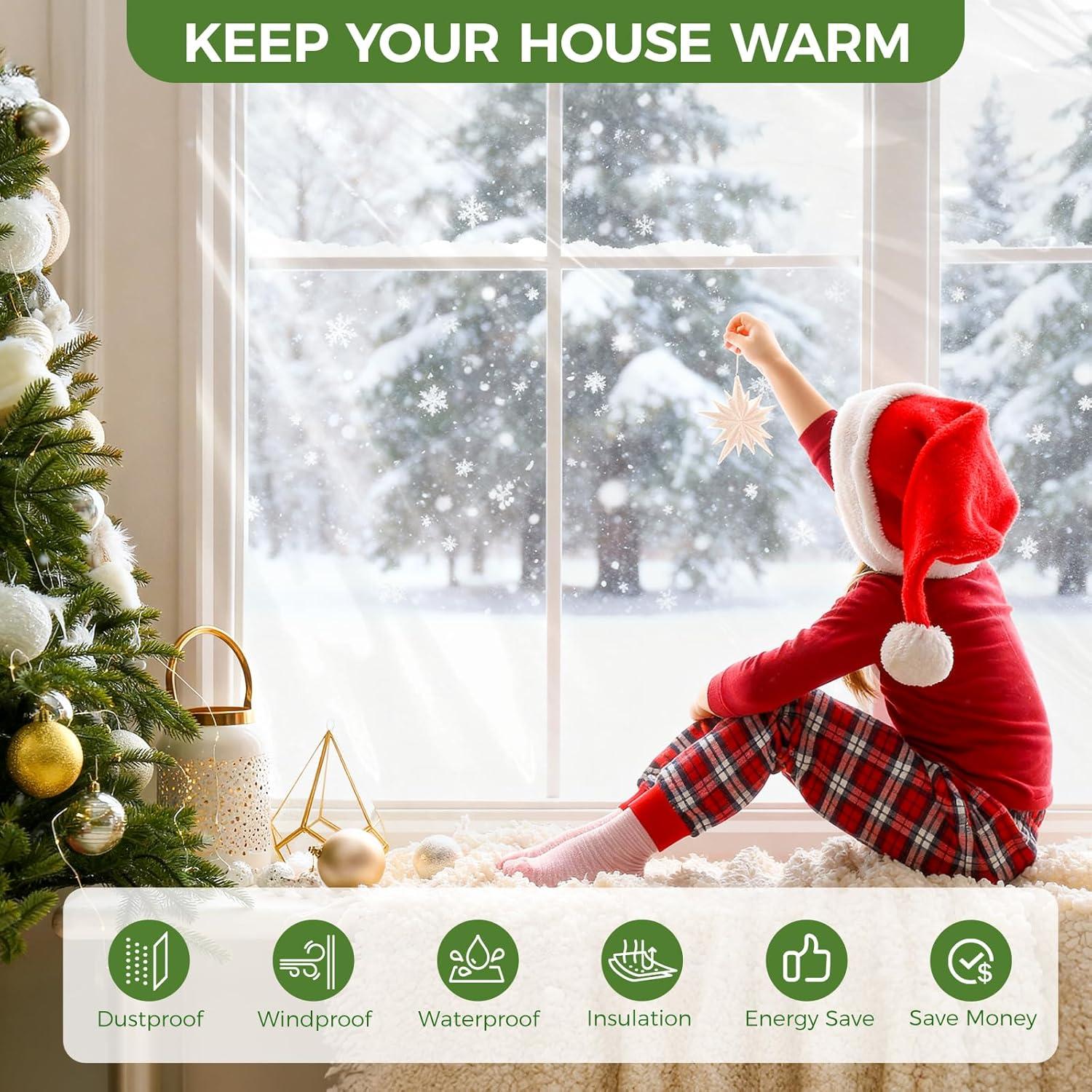 Kit Aislante de Ventanas FLYZZZ para 10 Ventanas Estándar