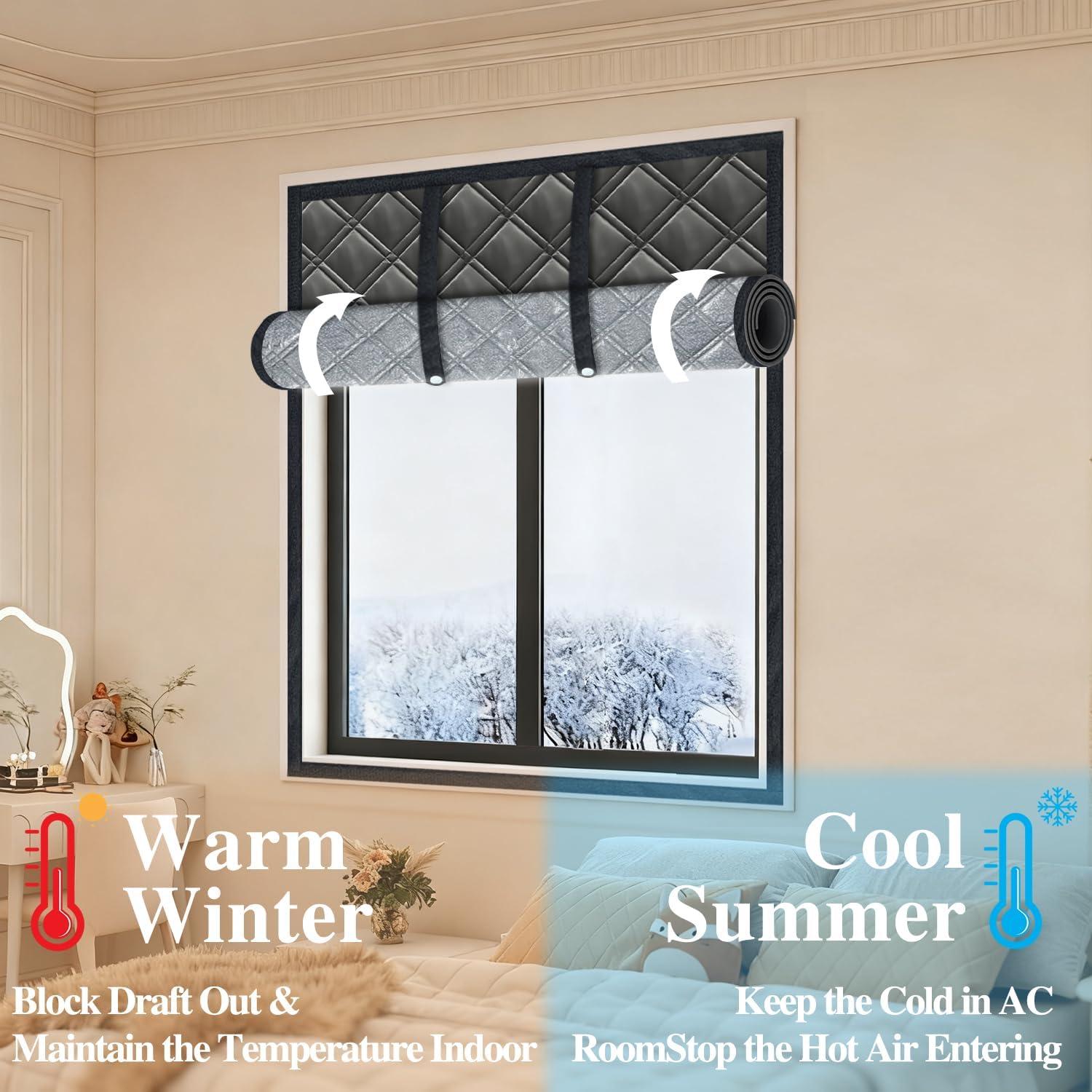 Cubierta Aislante para Ventanas Gulrear 109x150 cm 3 Capas