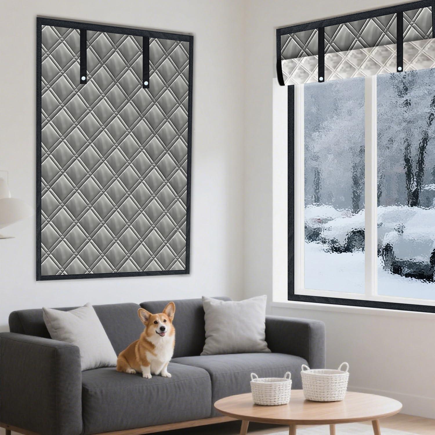 Cubierta Aislante para Ventanas Gulrear 109x150 cm 3 Capas