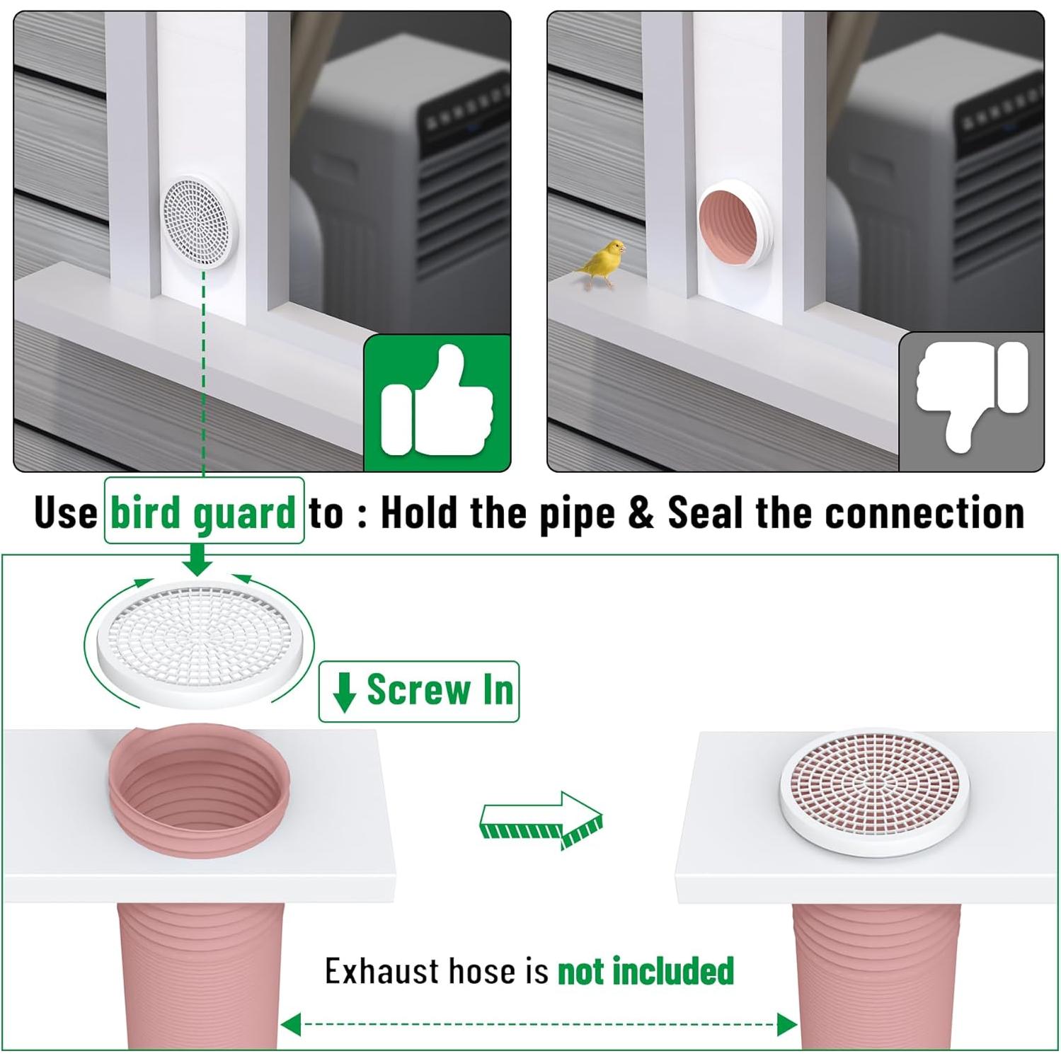 Kit de Ventilación de Ventana Forestchill 47" (119 cm) 5.9" (15 cm)