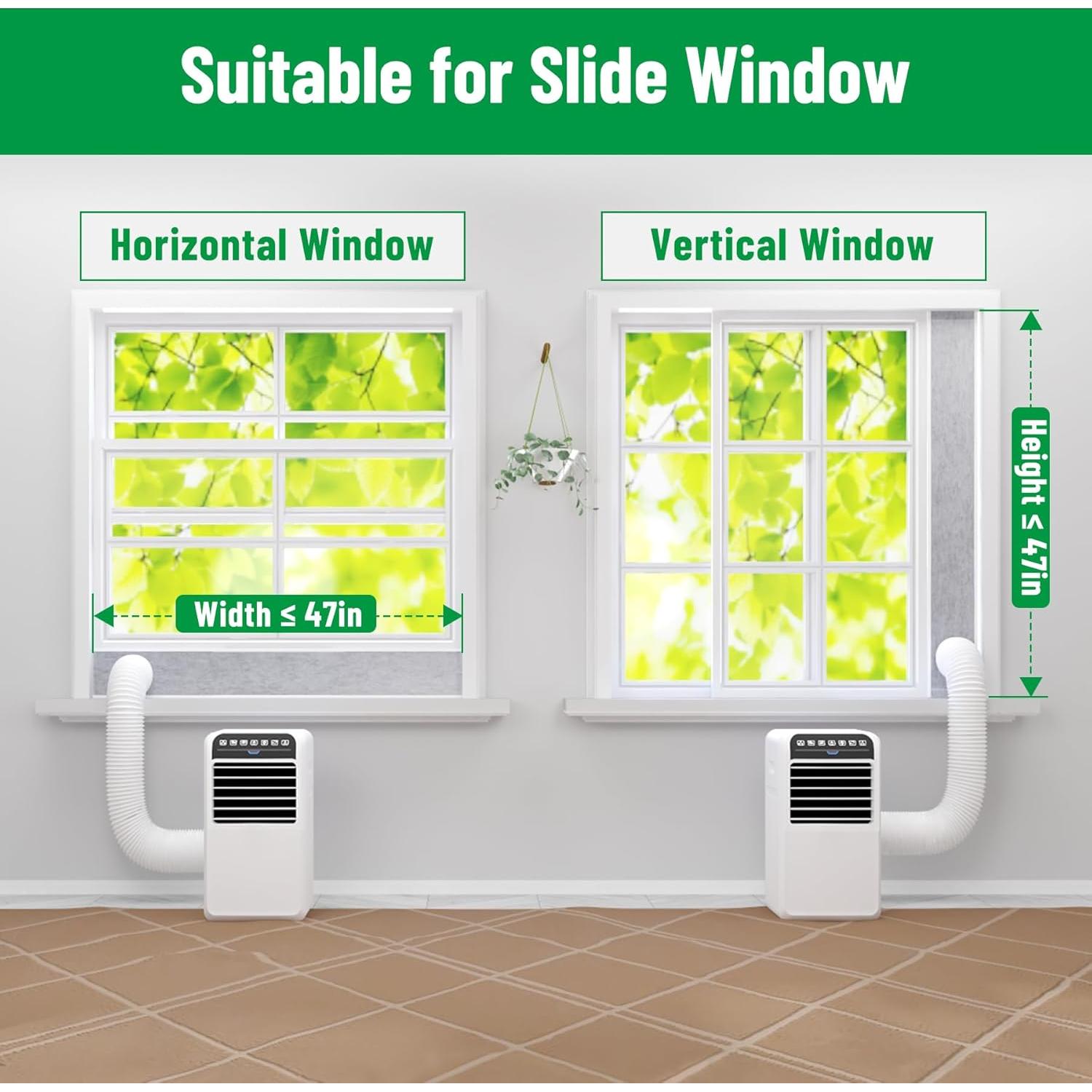 Kit de Ventilación de Ventana Forestchill 47" (119 cm) 5.9" (15 cm)
