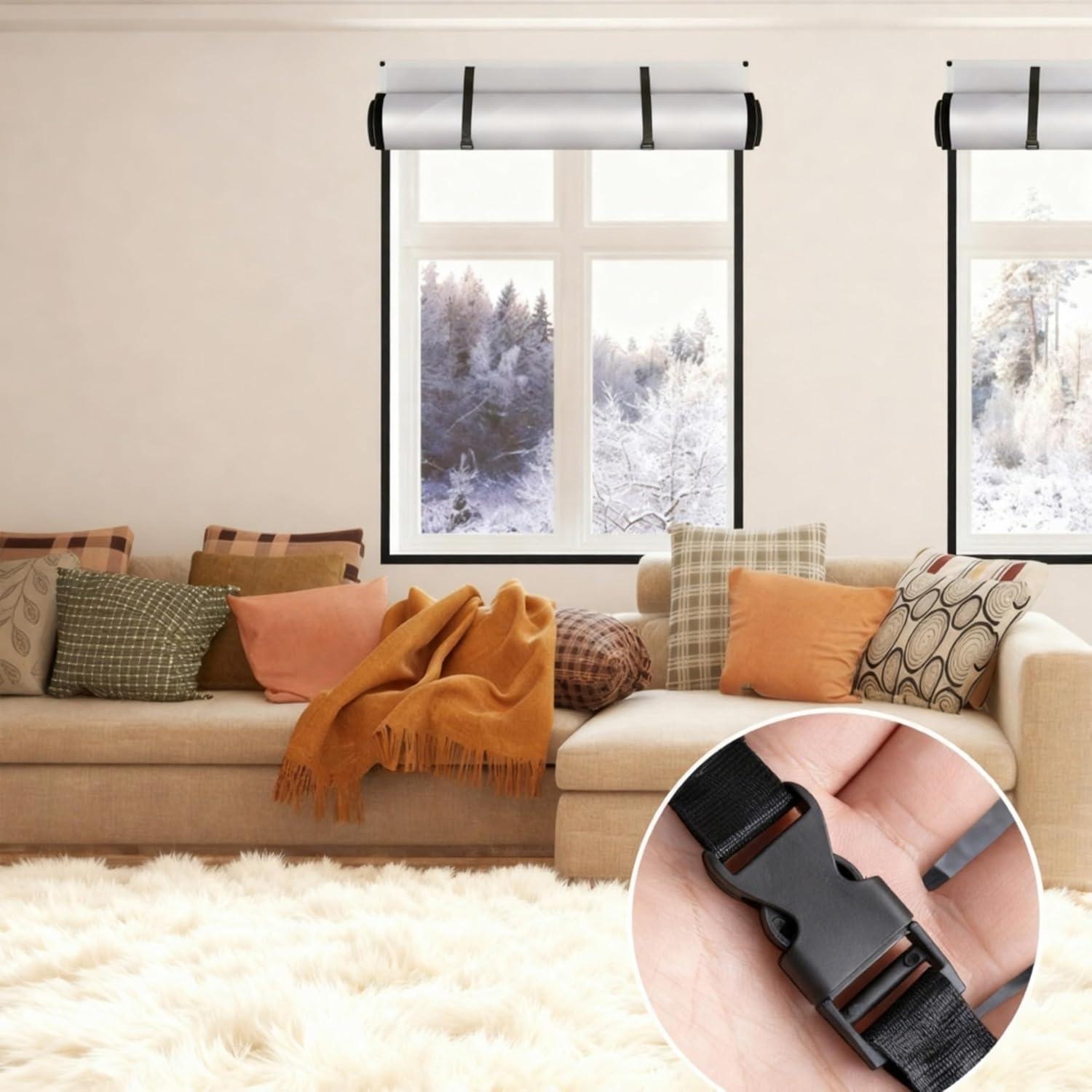 Kit de Aislamiento Térmico de Ventanas EnouTech 99x160cm