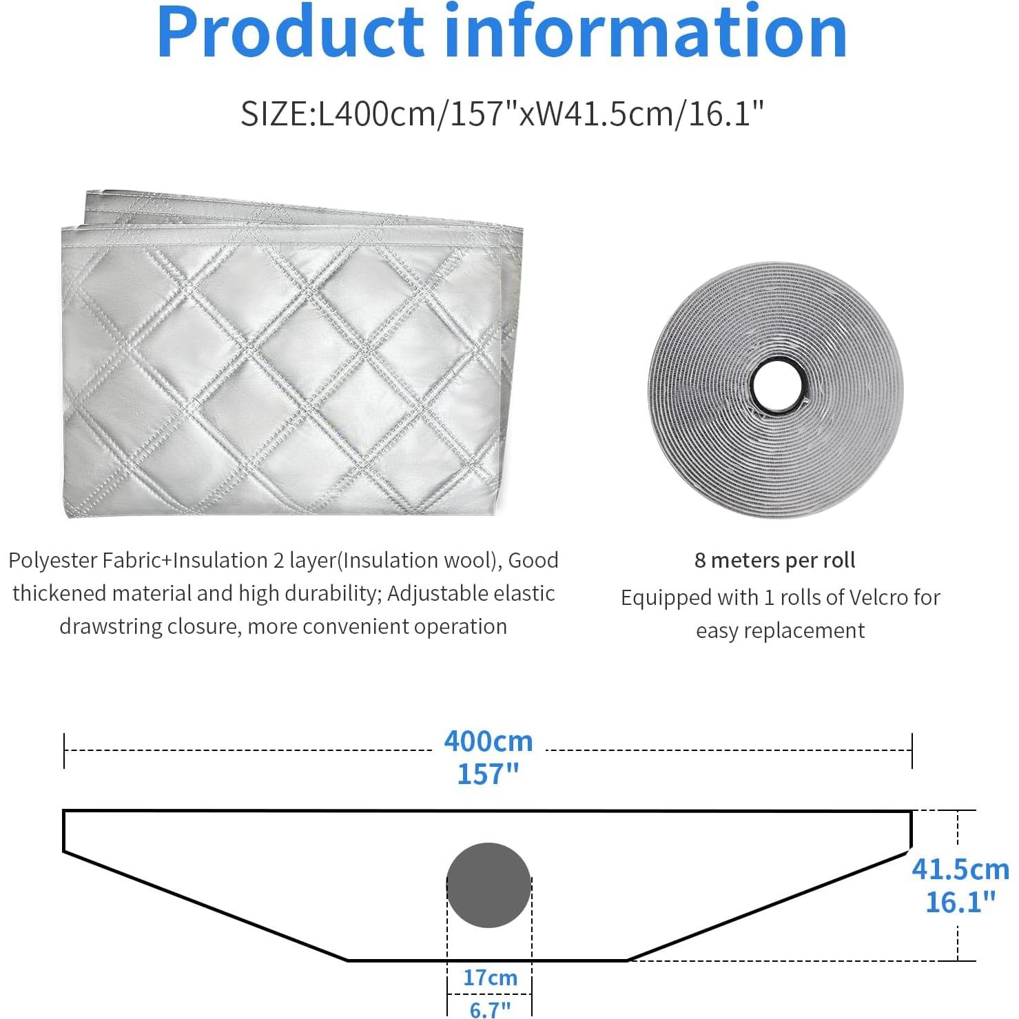 Kit Sello Ventana Aire Acondicionado Portátil FSEN 300-500cm