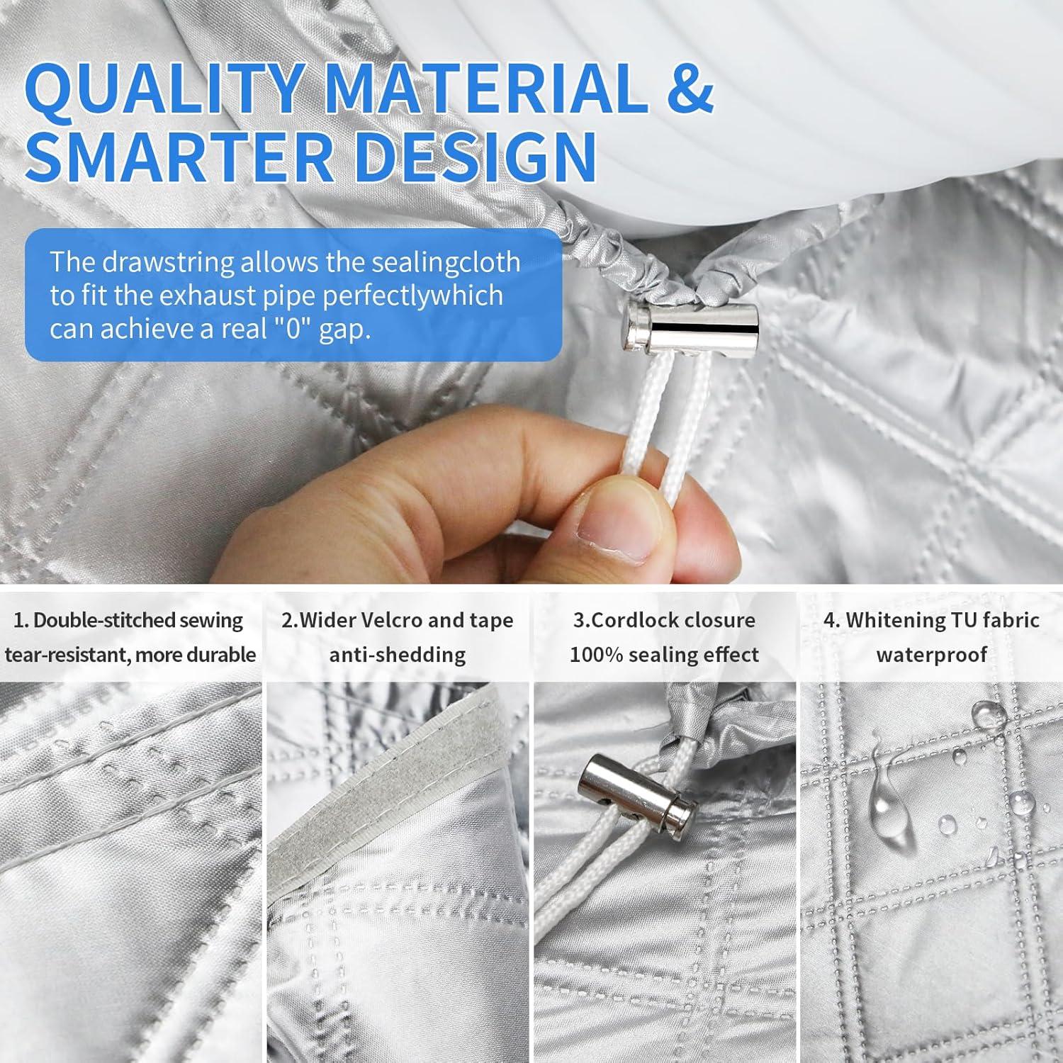 Kit Sello Ventana Aire Acondicionado Portátil FSEN 300-500cm