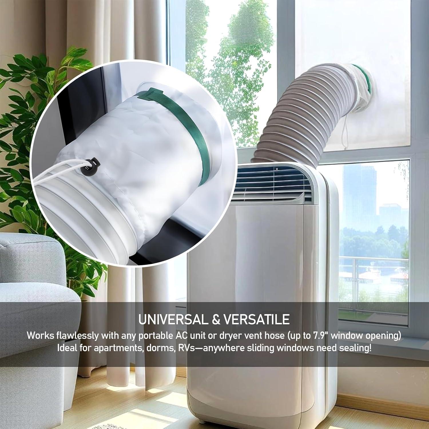 Kit Sello Ventana Aire Acondicionado Portátil MingQiEven 40-160 cm