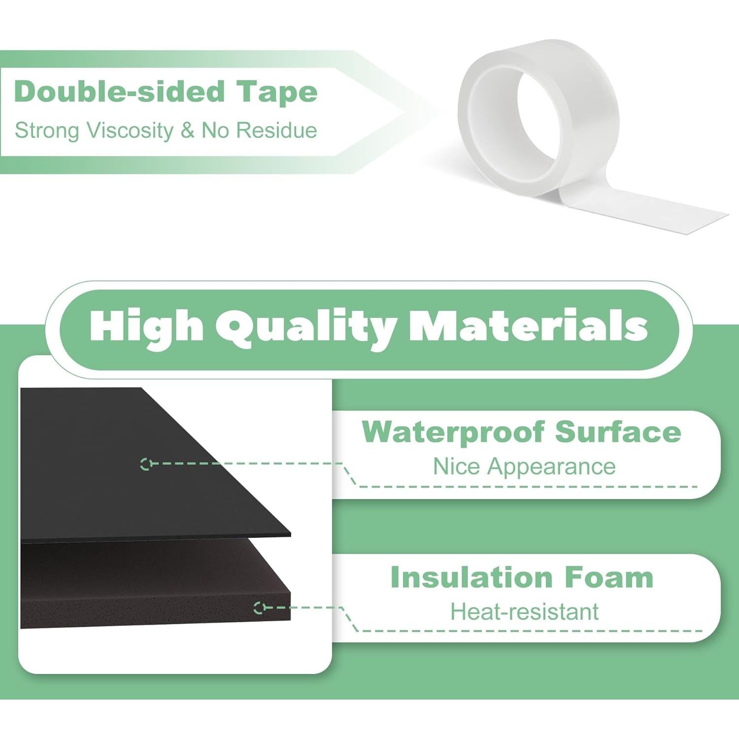 Paneles Laterales Aislantes Memrita para Aire Acondicionado Ventana