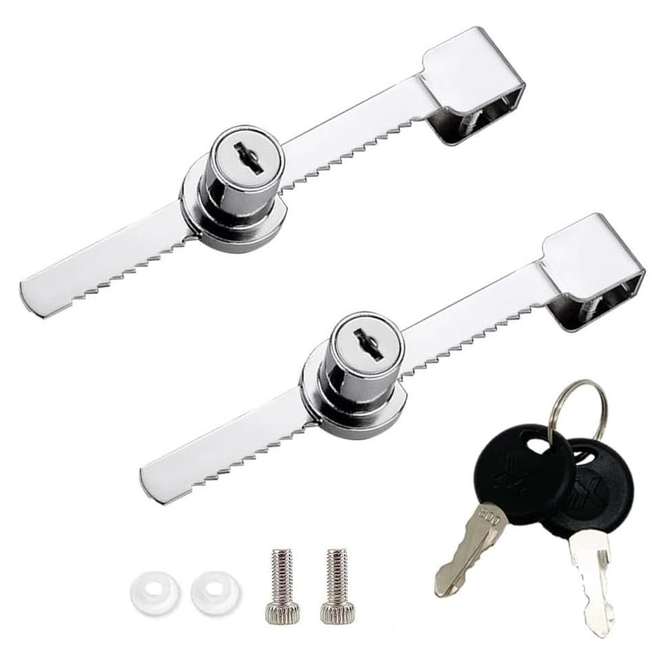 Cerradura de Trinquete QEDT para Puerta de Vidrio Deslizante