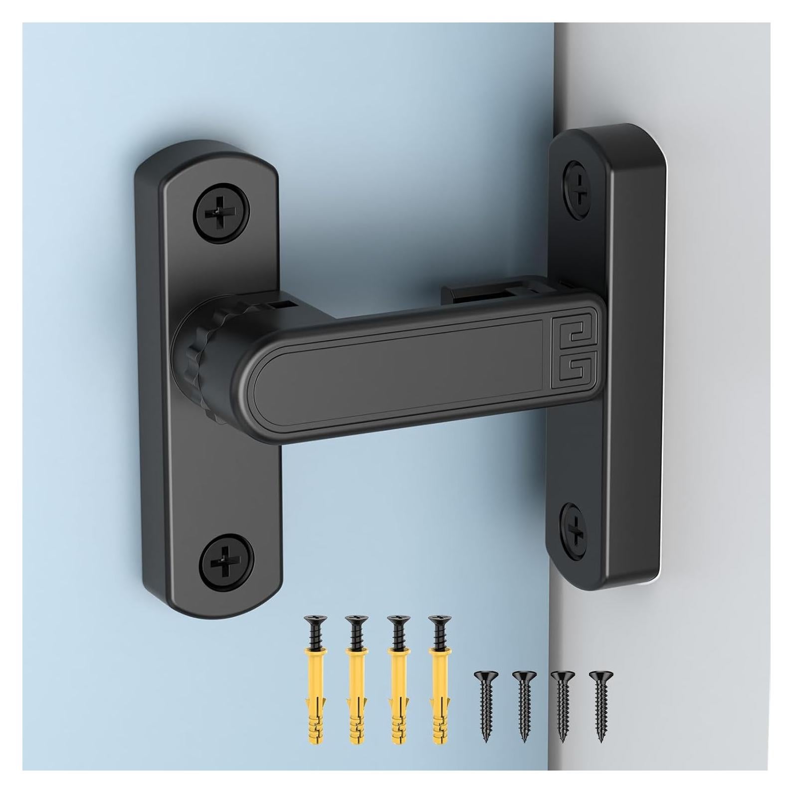 Cerradura de Puerta de Granero YogePote Ajustable 90/180°