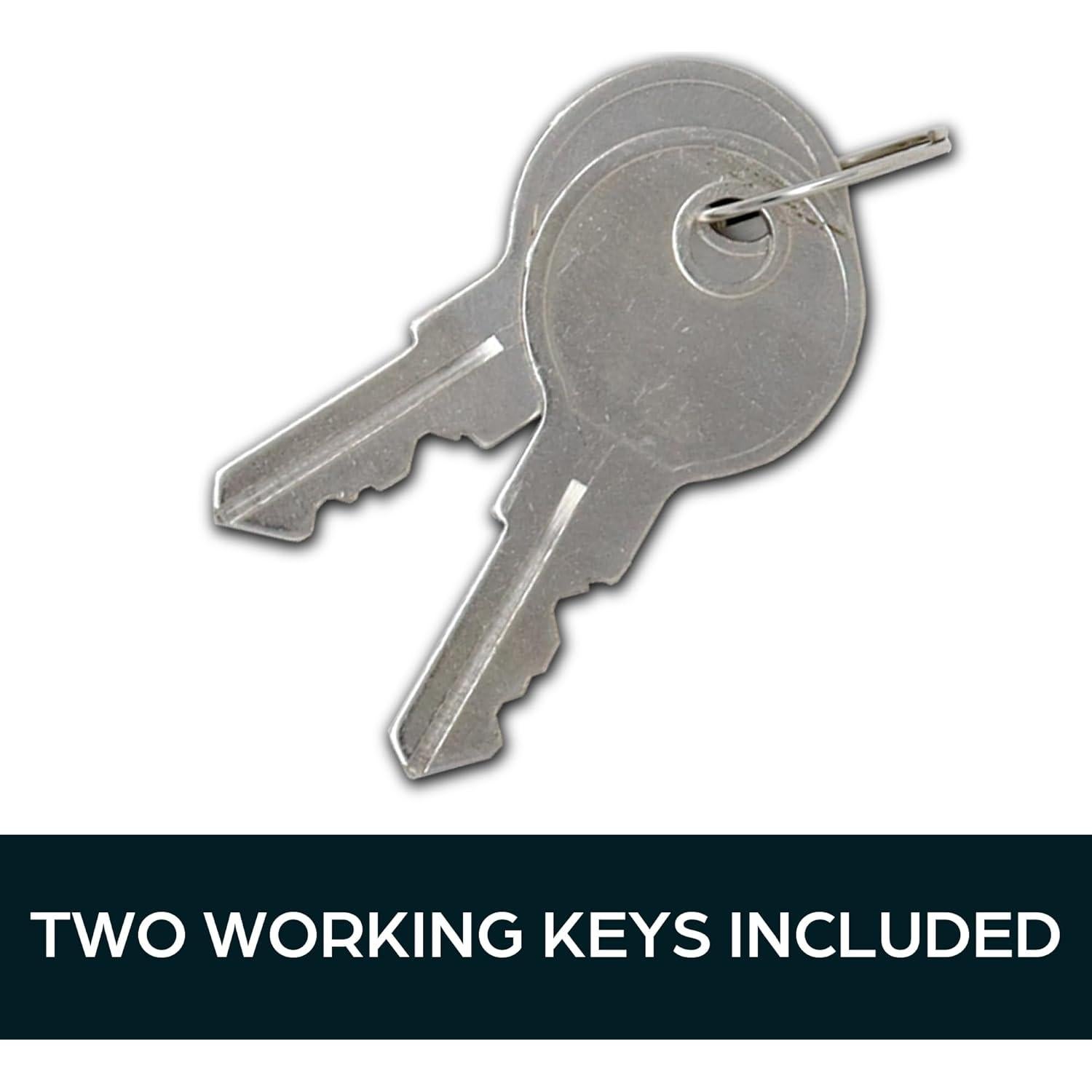 Cerradura de Puerta Corredera Summit Doorware con 2 Llaves