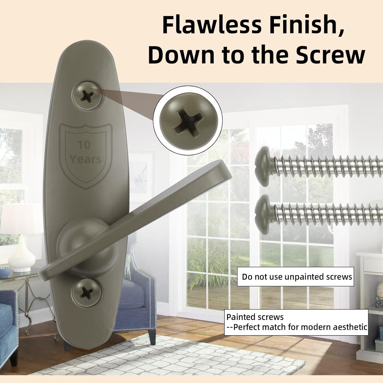 Cierre de Pulgar Tobkuxk para Cerradura de Puerta Corrediza Andersen