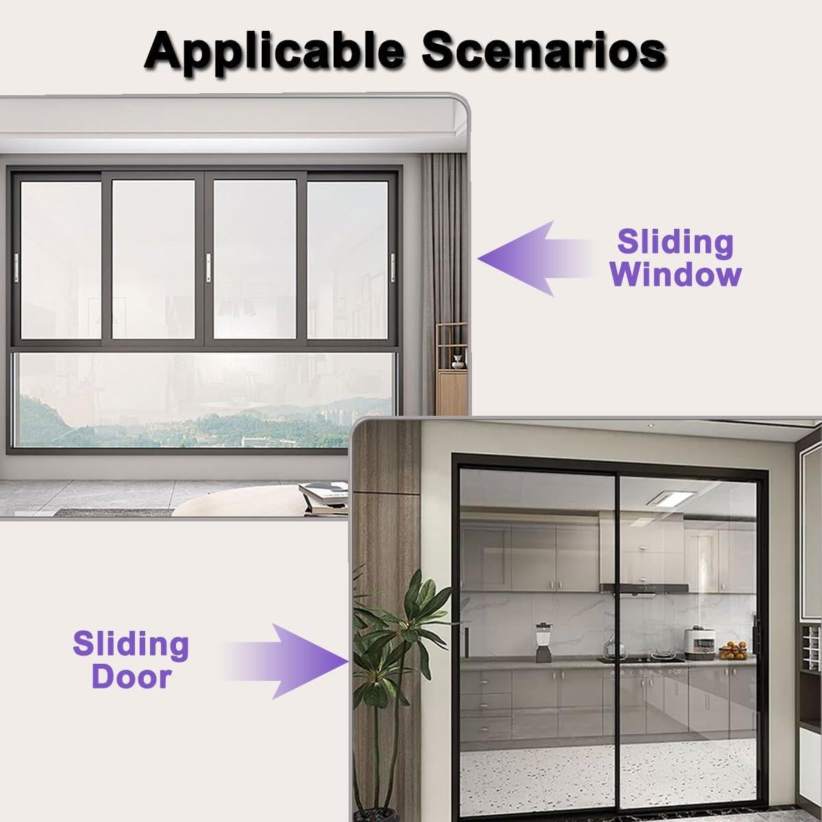 Cerraduras de Puerta Corredera KongNai para Niños 4 Pcs