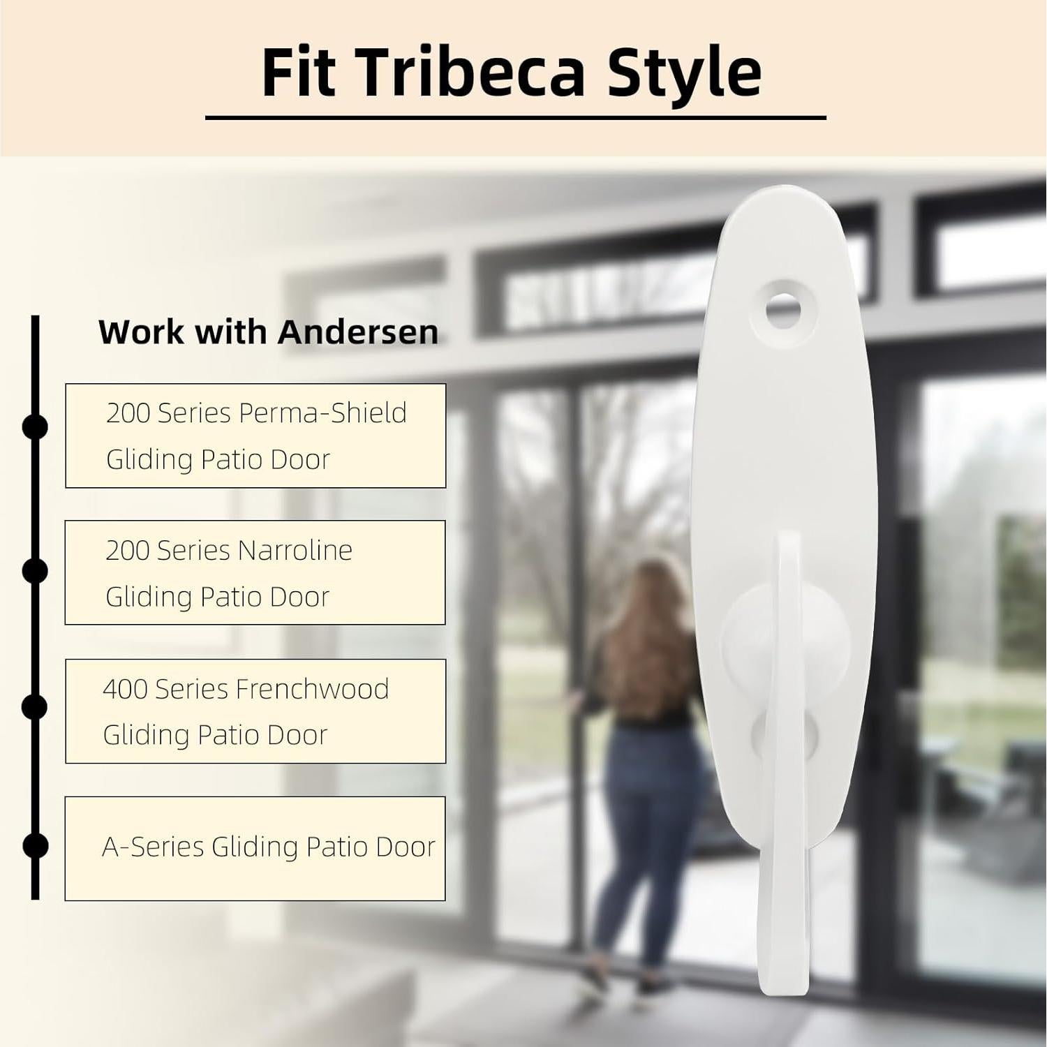 Cerradura de Puerta Corredera Andersen Tobkuxk Estilo Tribeca