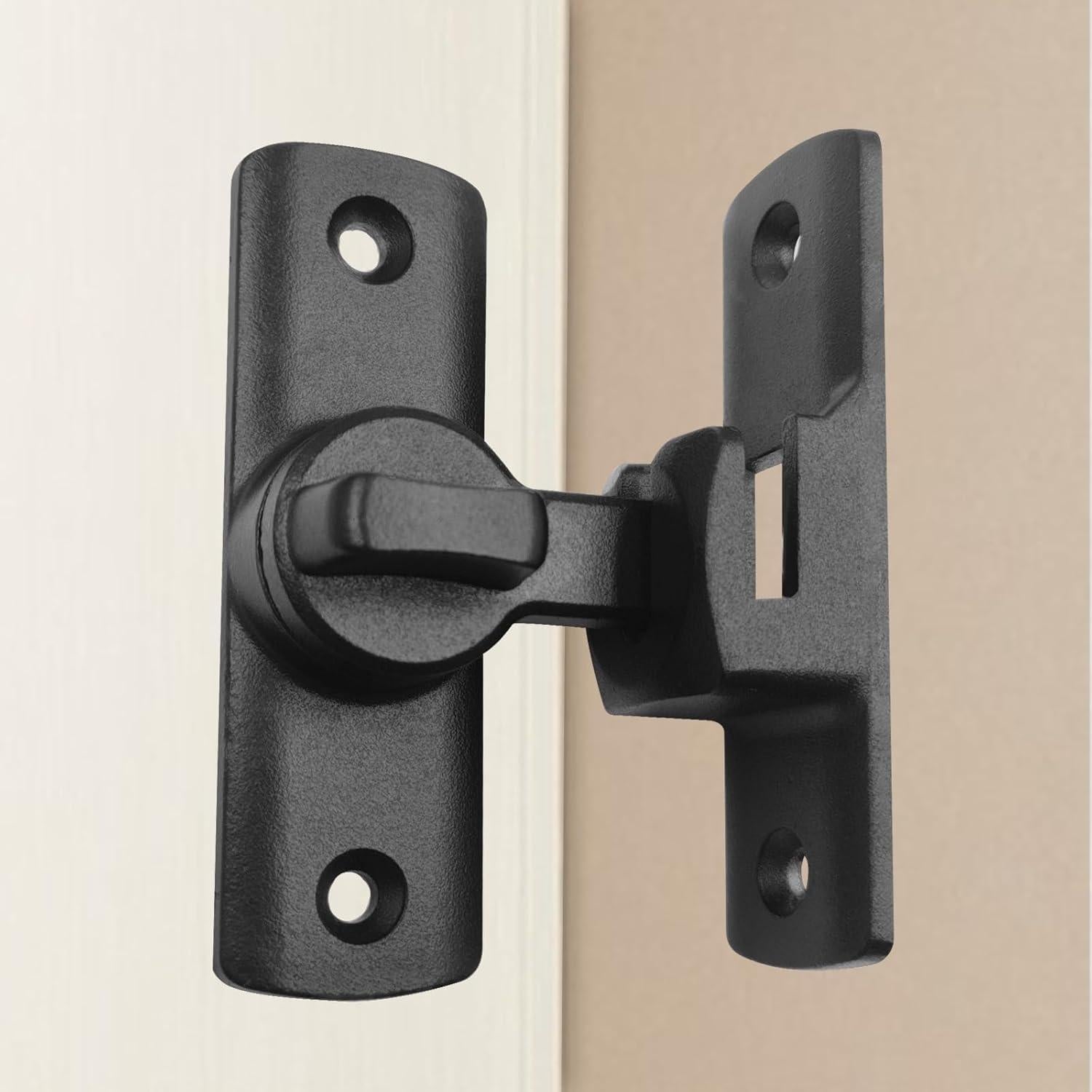 Cerradura de puerta deslizante Starfa Lab modelo ASD007 negra