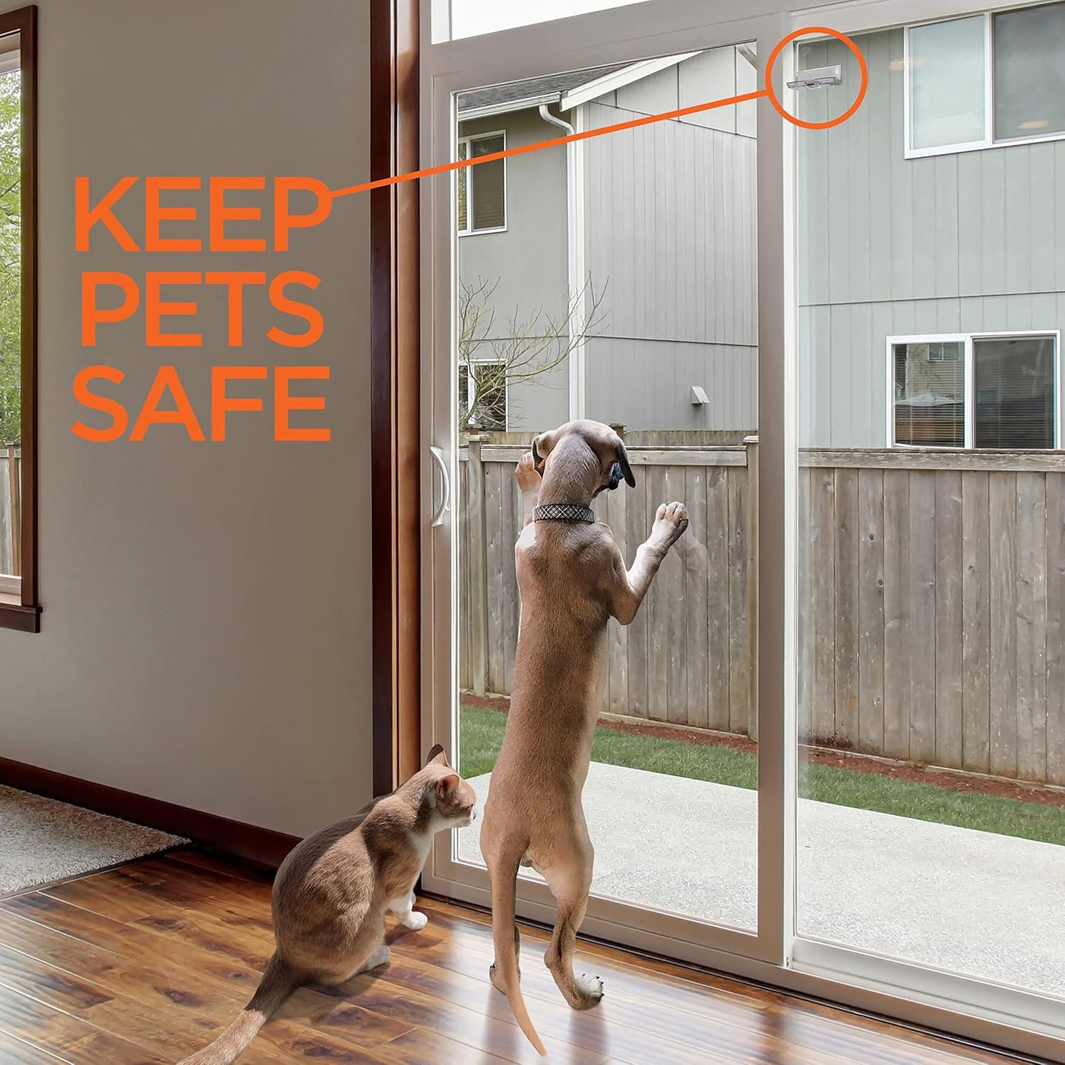 Cerradura de Puerta Deslizante Shop Square - Paquete de 4