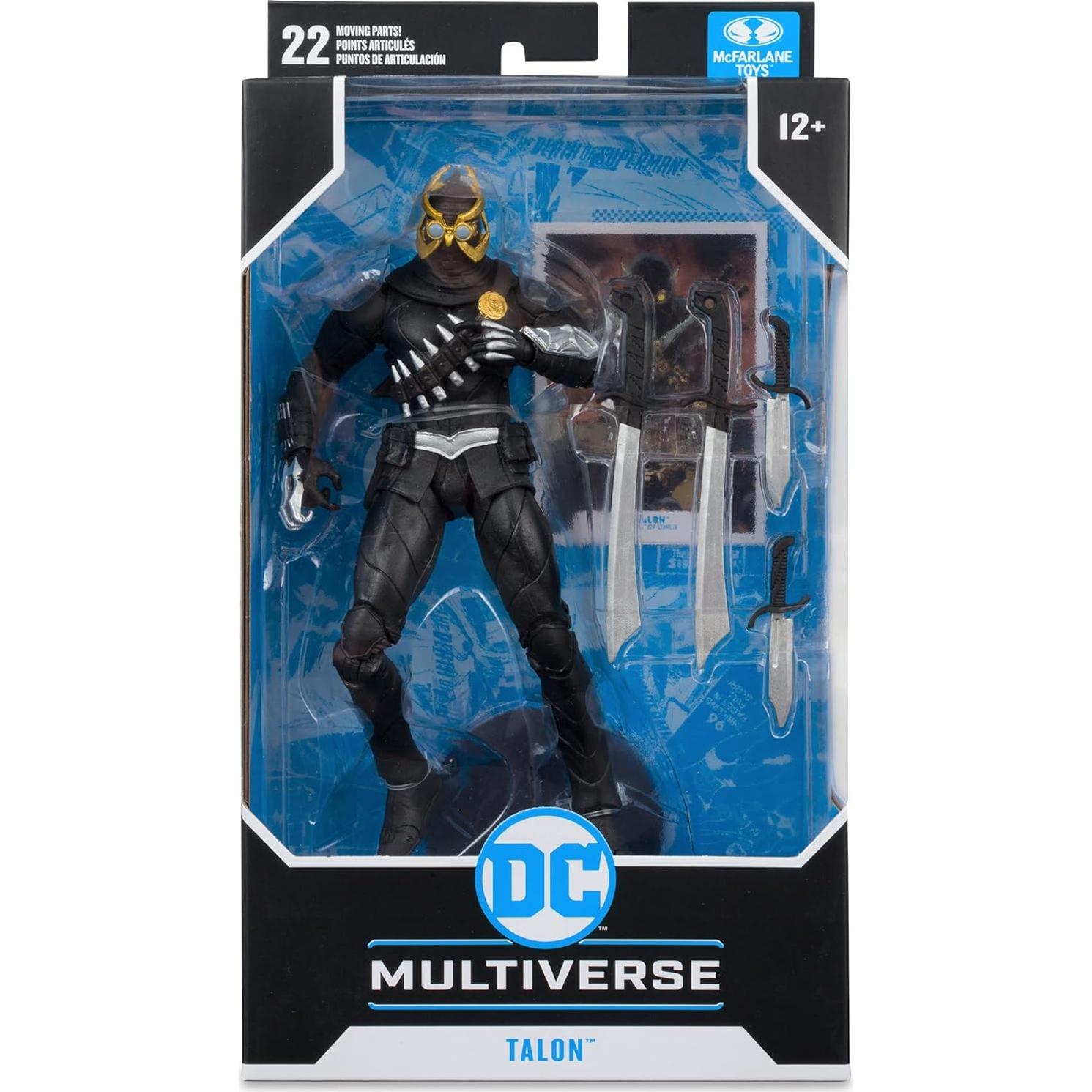 Figura Talon 7" McFarlane Toys DC Multiverse Detallada