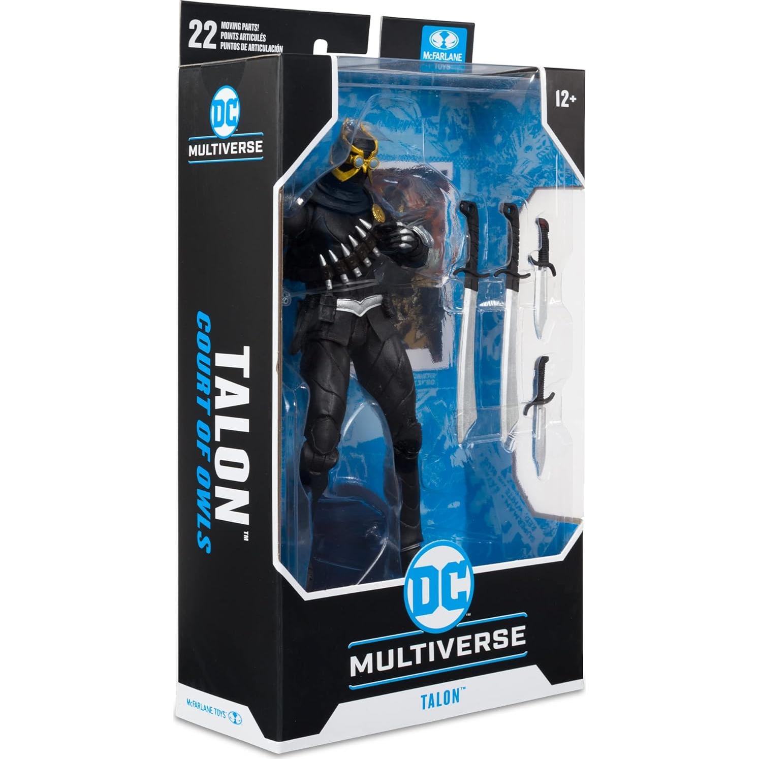 Figura Talon 7" McFarlane Toys DC Multiverse Detallada