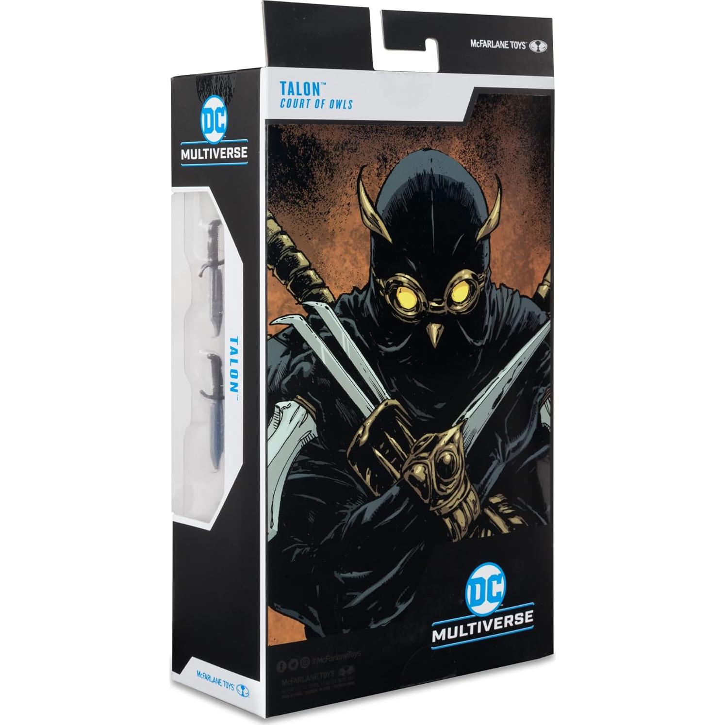 Figura Talon 7" McFarlane Toys DC Multiverse Detallada