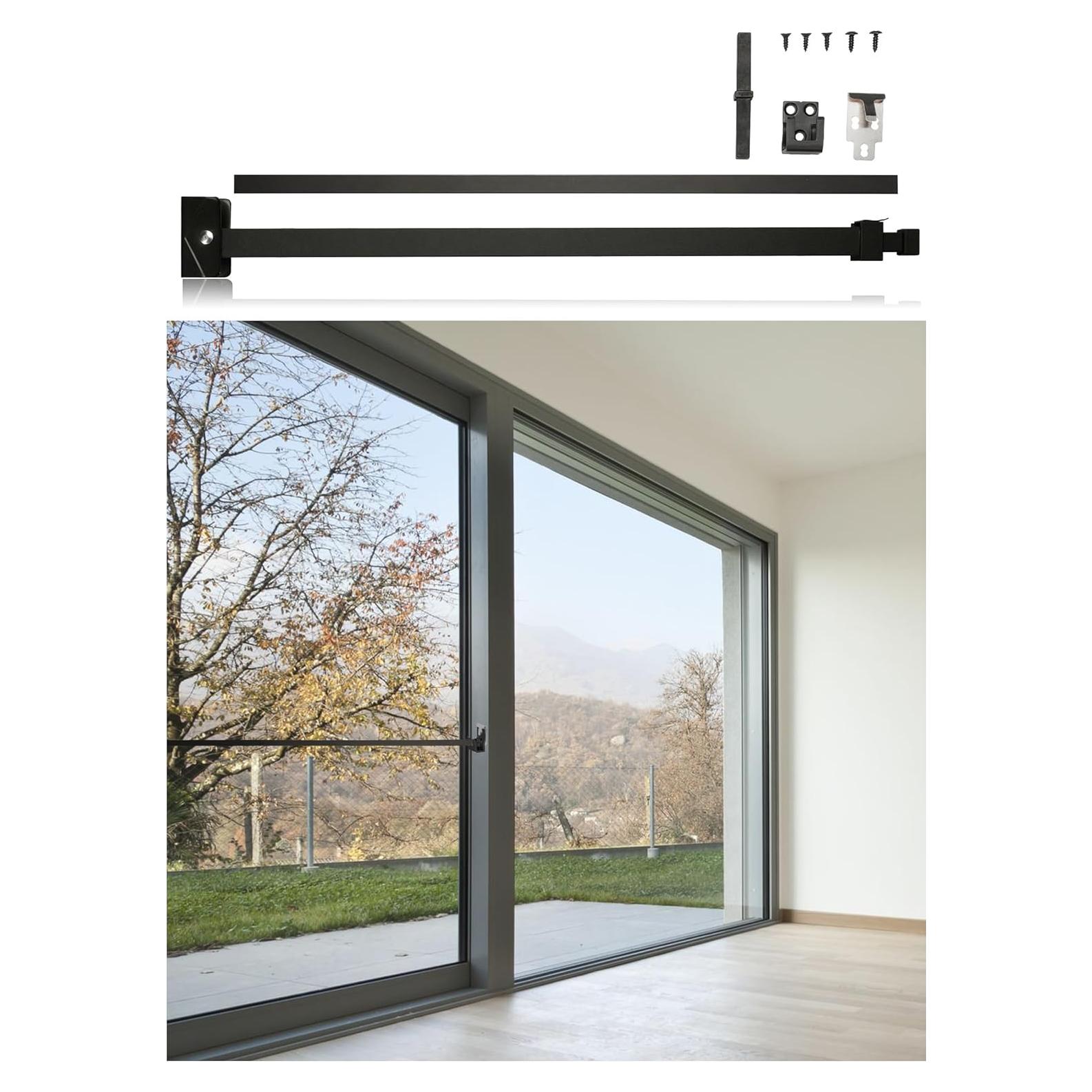 Barra de Seguridad Extensible Greatim GT-DB006 Negro 48-130 cm