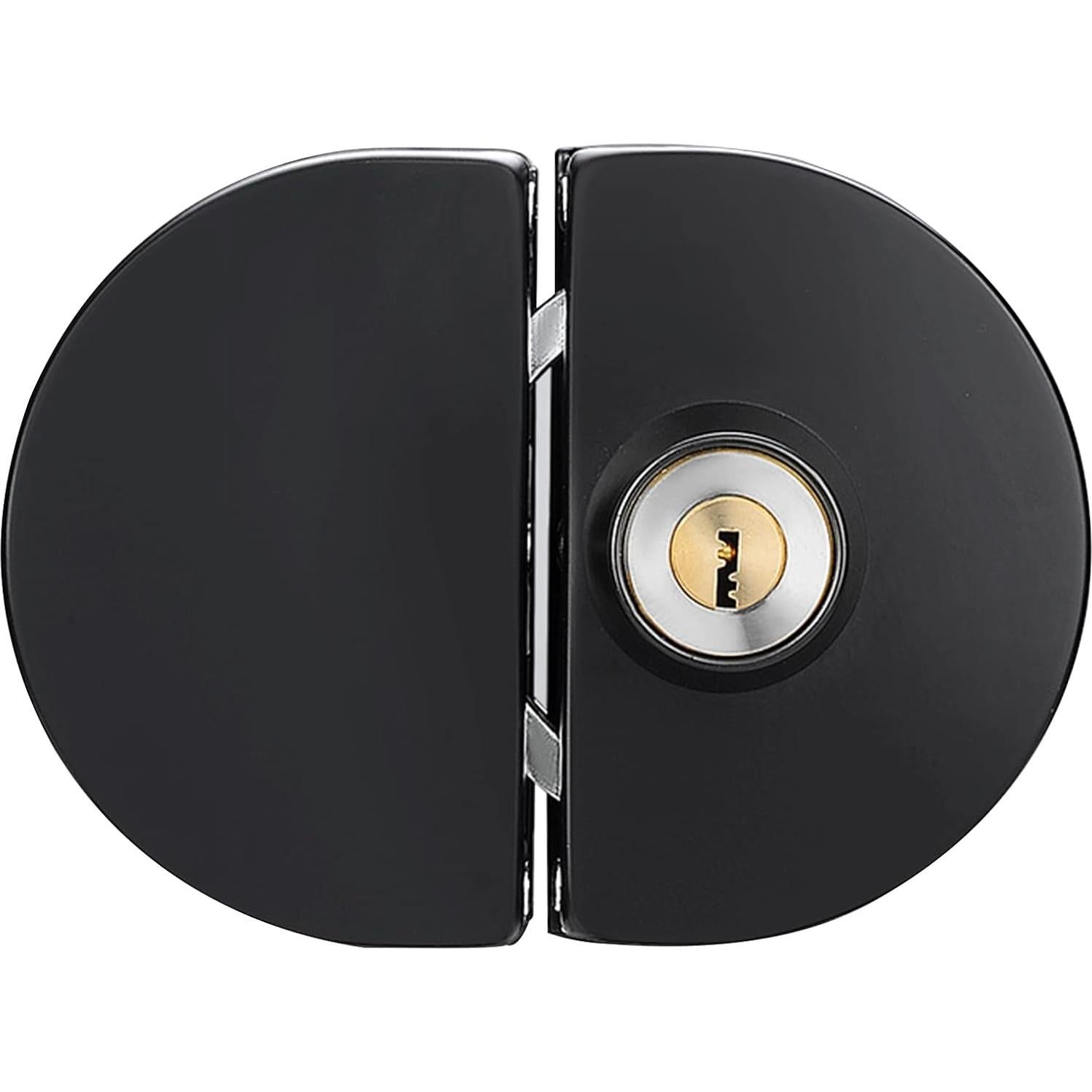 Cerradura de Puerta de Vidrio Genérico con 3 Llaves 10-12mm