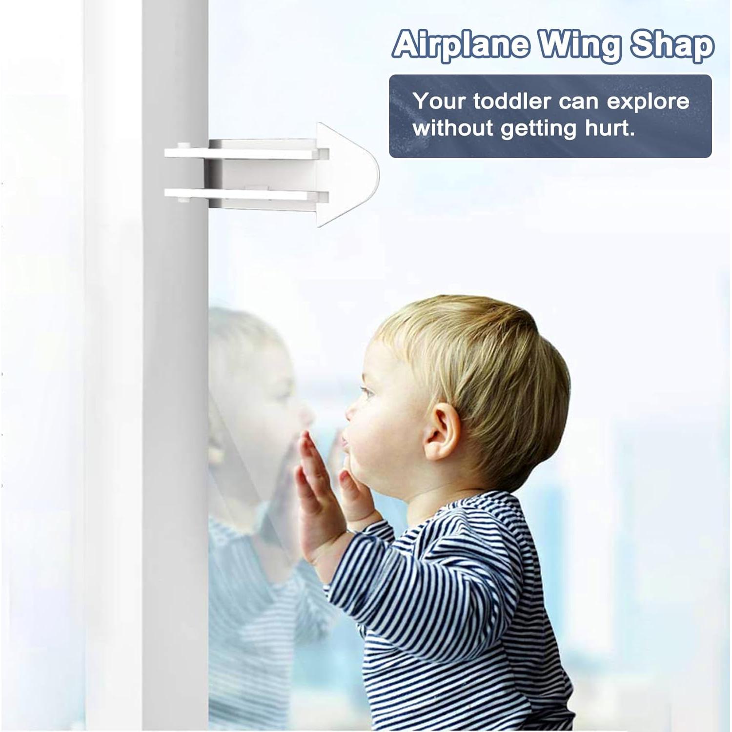 6 Cerraduras de Puertas Deslizantes Viaky para Seguridad Infantil