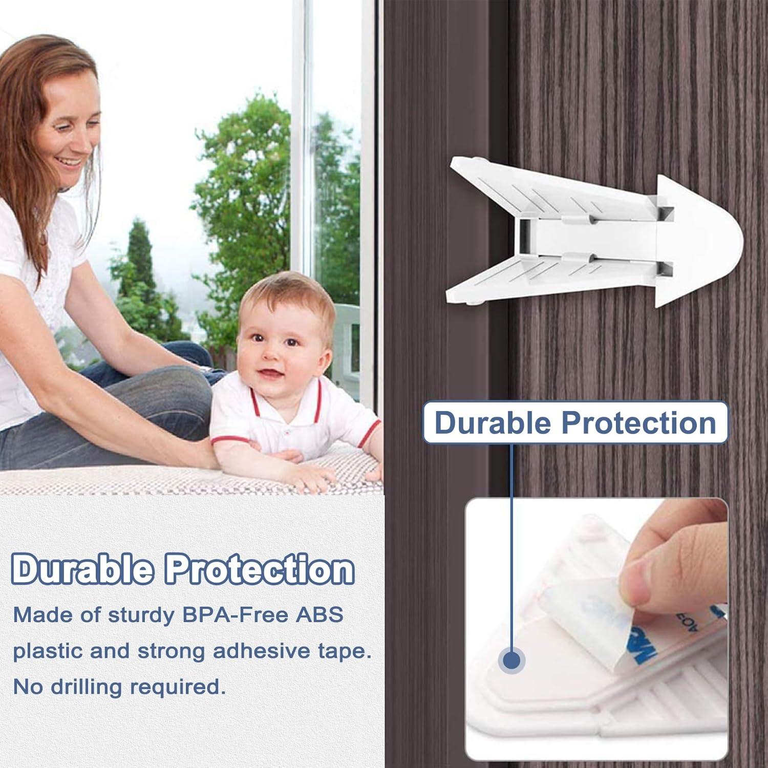 6 Cerraduras de Puertas Deslizantes Viaky para Seguridad Infantil