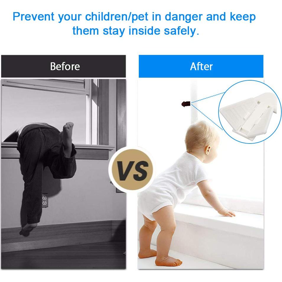 6 Cerraduras de Puertas Deslizantes Viaky para Seguridad Infantil