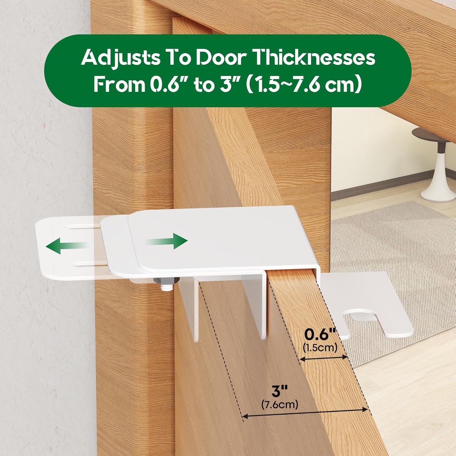 Cerradura Superior de Seguridad Infantil AIYOTAR - Blanca