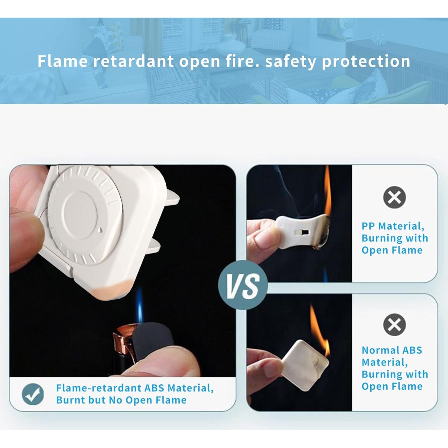 32 Cubiertas de Enchufe a Prueba de Bebés con Doble Cerradura