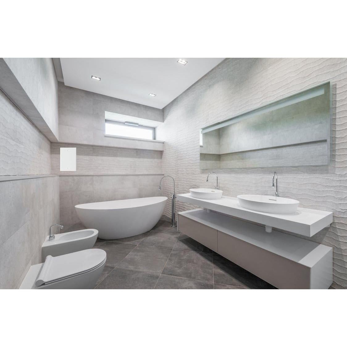 Placas de Pared 1-Gang ZEFTV Blancas - 4 Unidades Irrompibles