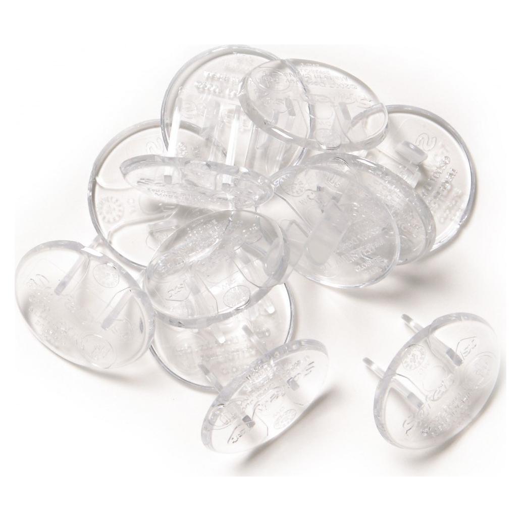 Tapa de Enchufe Transparente Safety 1st 12PK - Protección Infantil