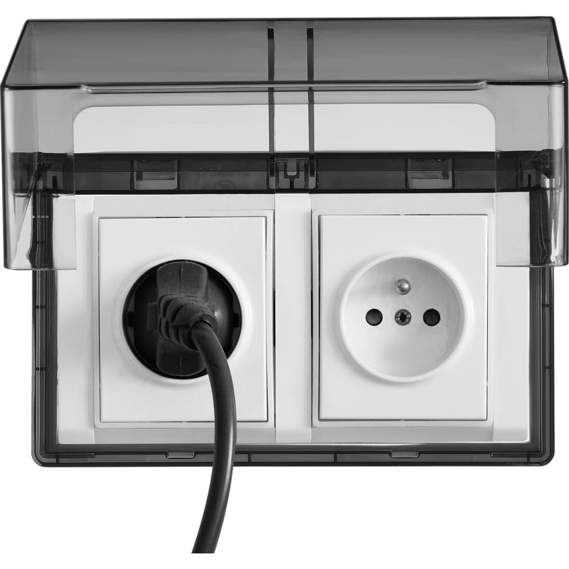 Cubierta de Enchufe Adhesiva Impermeable NUOBESTY - Protección para Niños y Mascotas