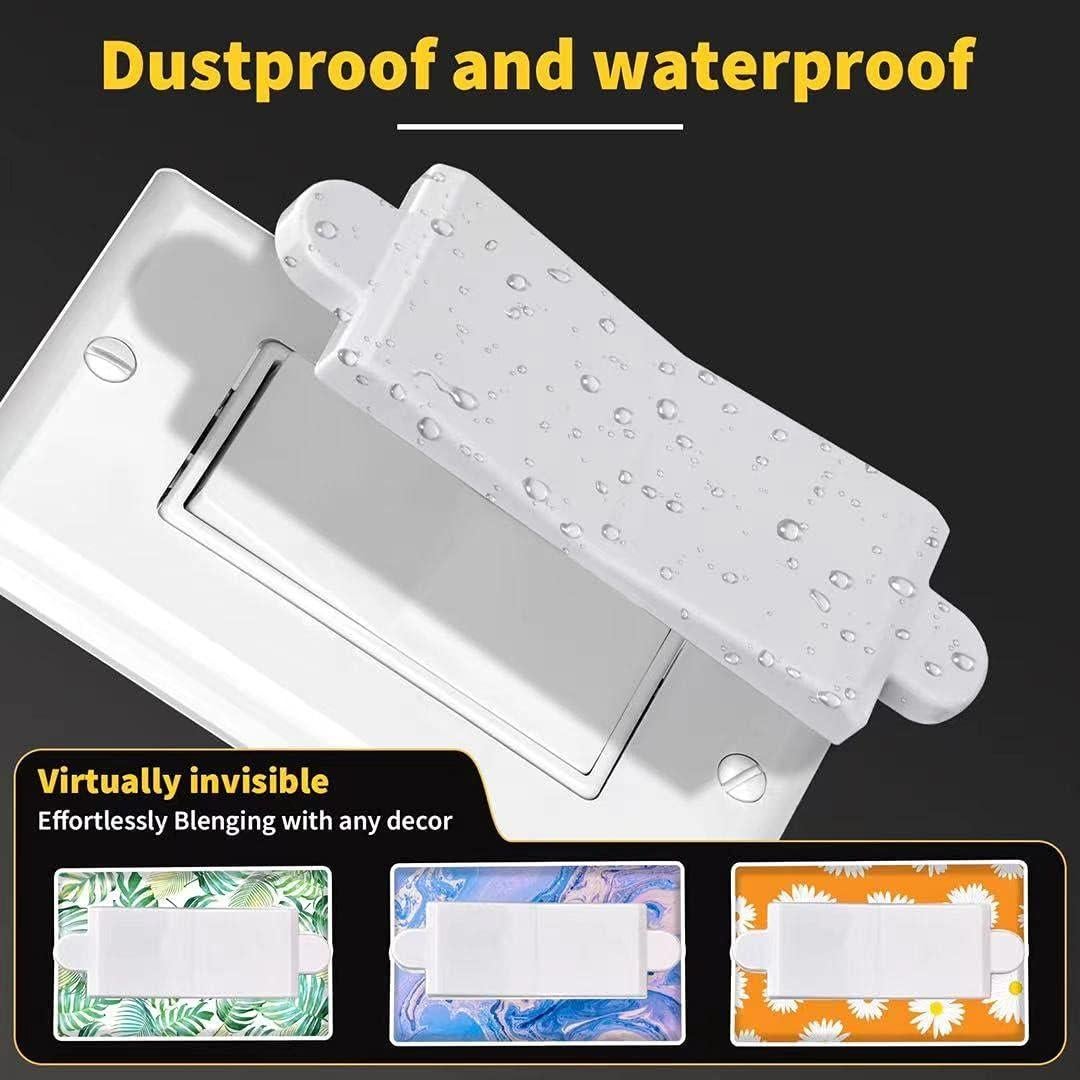 Cubierta de Interruptor de Luz Magnética PSZEZNZ - Blanco