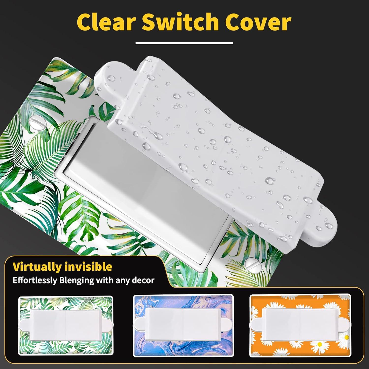 Cubierta de Interruptor de Luz Magnética PSZEZNZ - Blanco