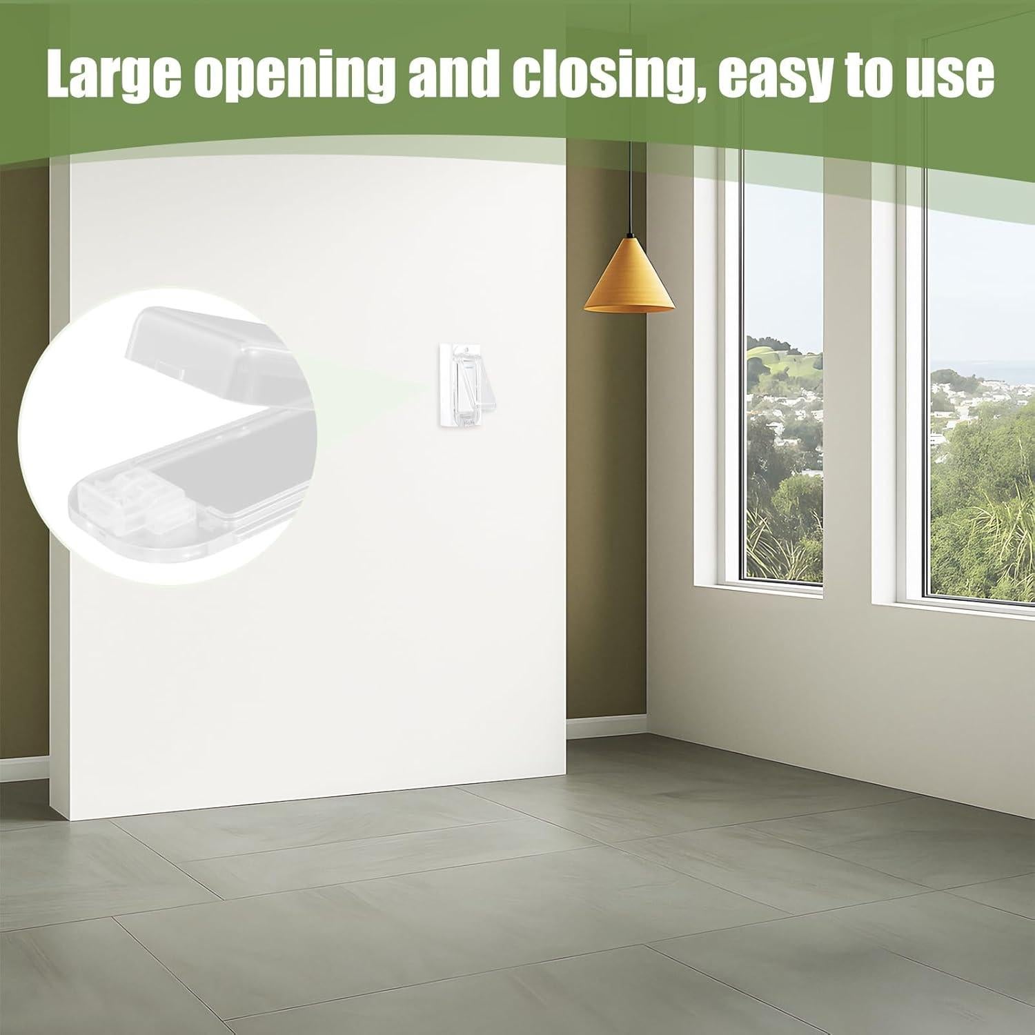 Protector de Interruptor de Luz a Prueba de Niños 2 Pcs