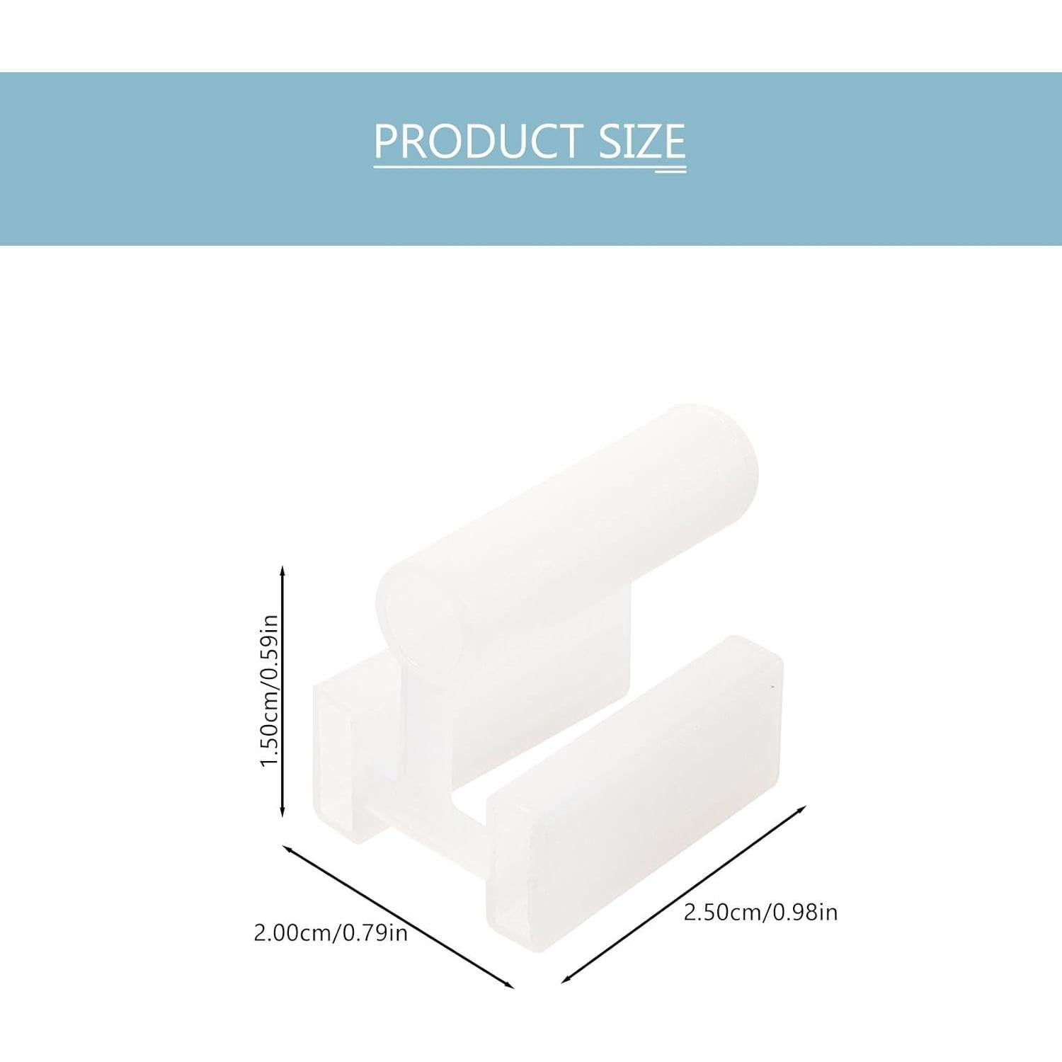 Cubiertas de Enchufe de Seguridad Angoily 100 Pcs 2.5x2.0 cm