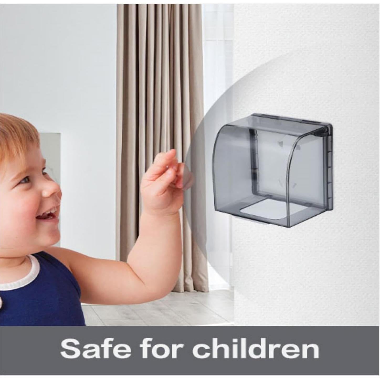 Cubierta de Enchufe Impermeable Ciieeo Tipo 86 - Protector Infantil