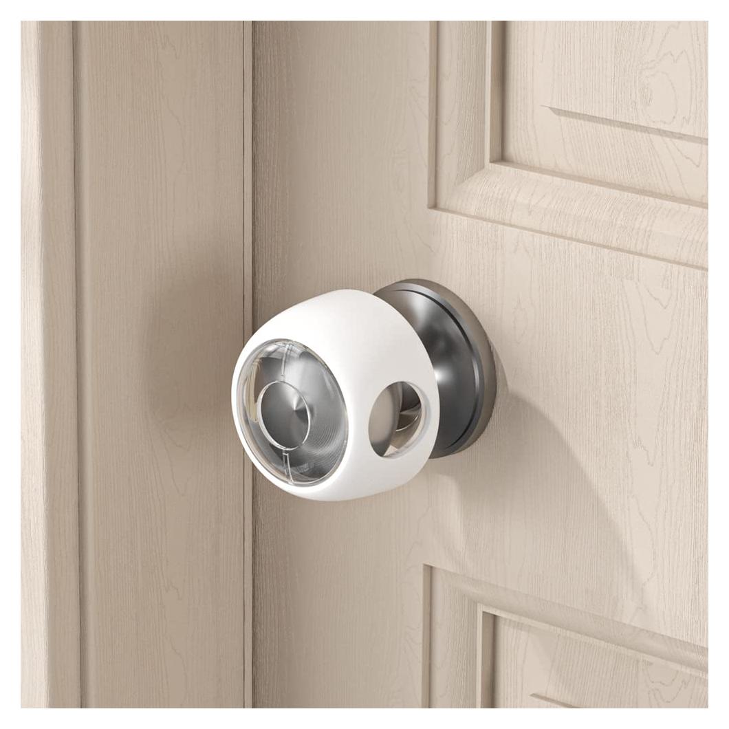 Cubiertas de Seguridad para Pomos de Puerta SAFELON 4 Pcs