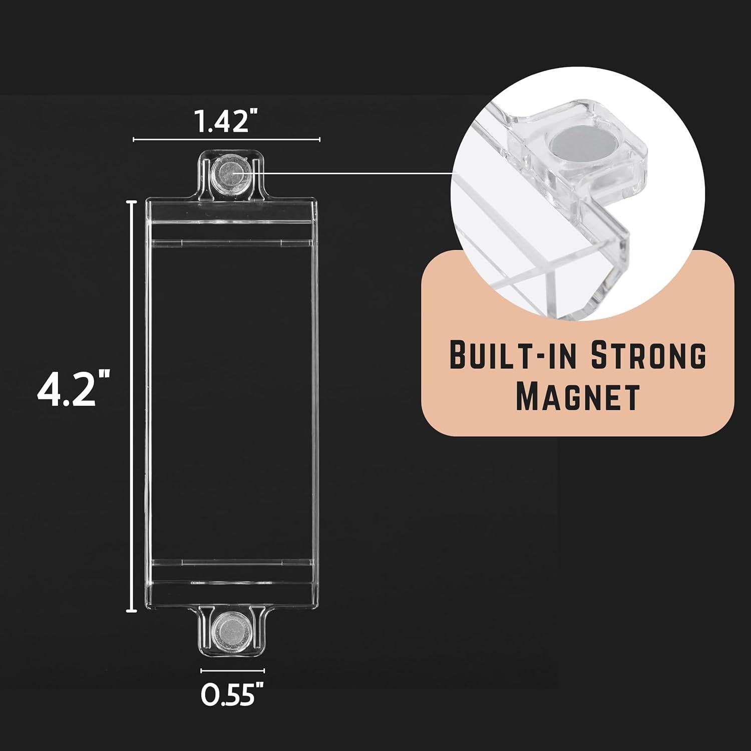 Protector Magnético de Interruptor de Luz Bates - Paquete de 8