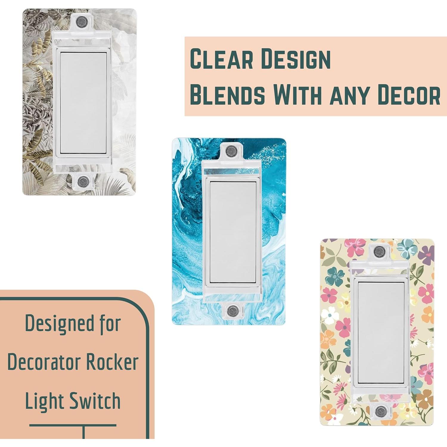 Protector Magnético de Interruptor de Luz Bates - Paquete de 8