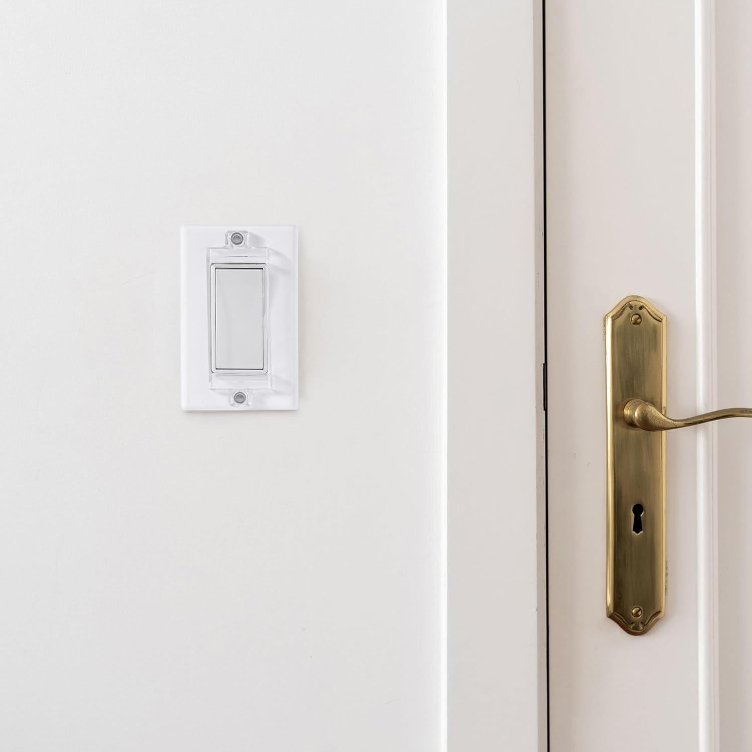 Protector Magnético de Interruptor de Luz Bates - Paquete de 8