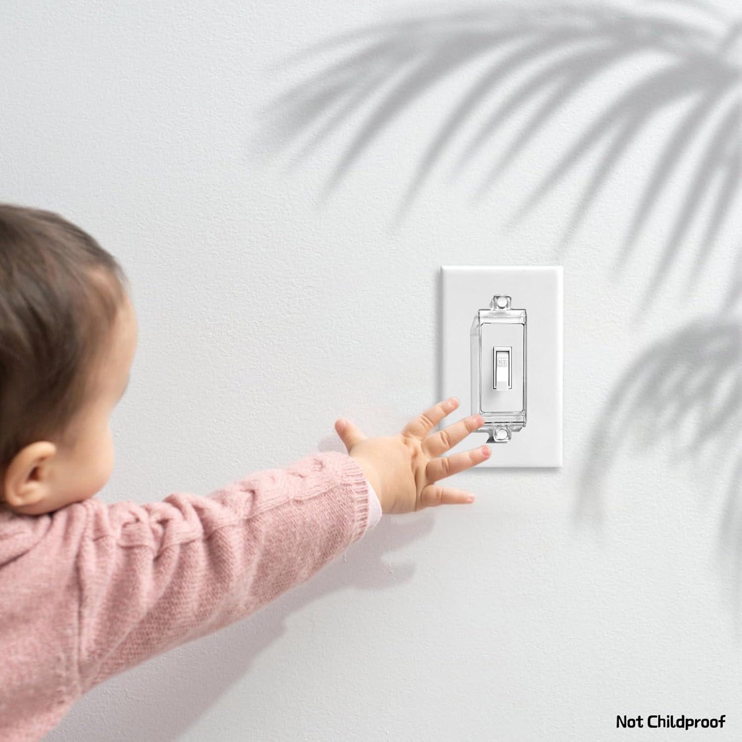 Paquete de 4 Protectores Magnéticos para Interruptor de Luz