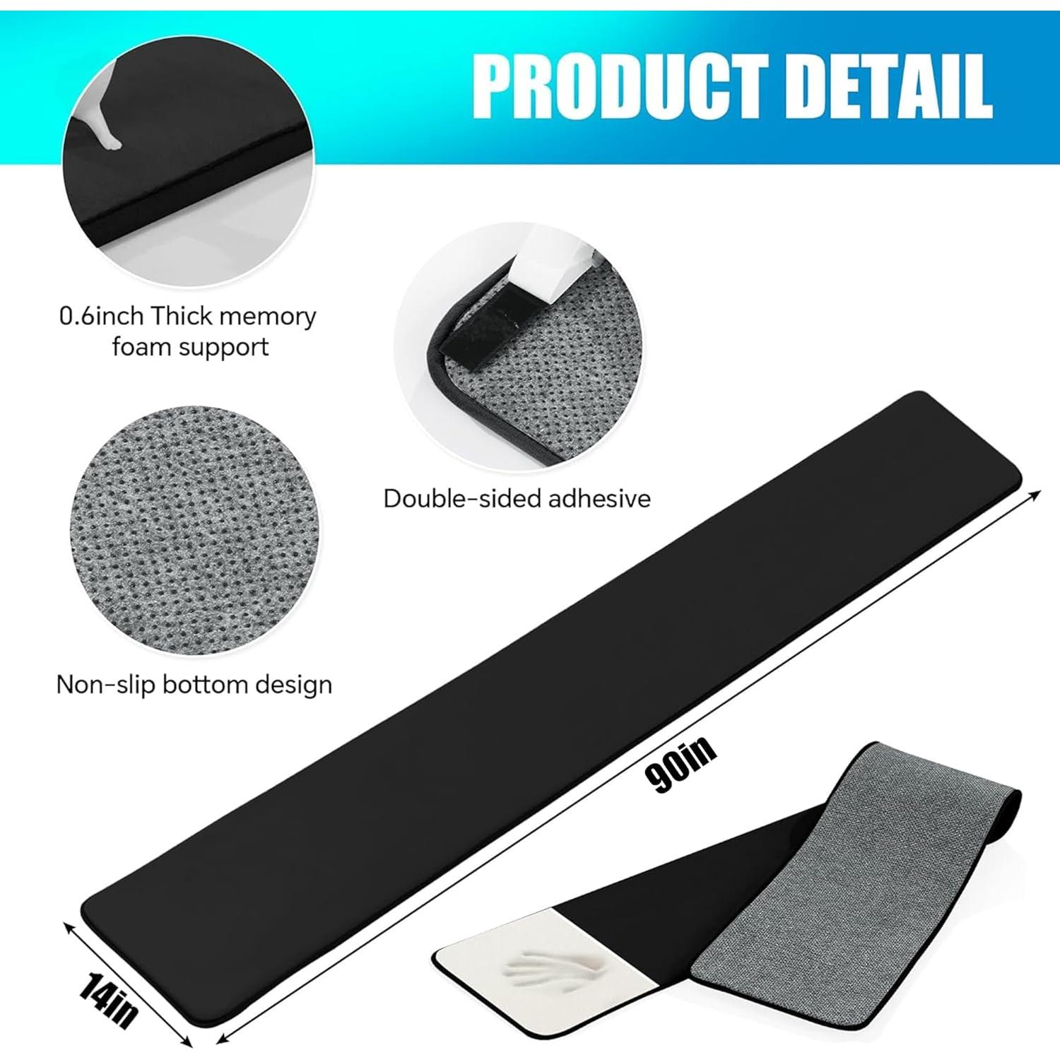 Funda de Chimenea BALAPET 90x14 in (228.6x35.6 cm) Negra